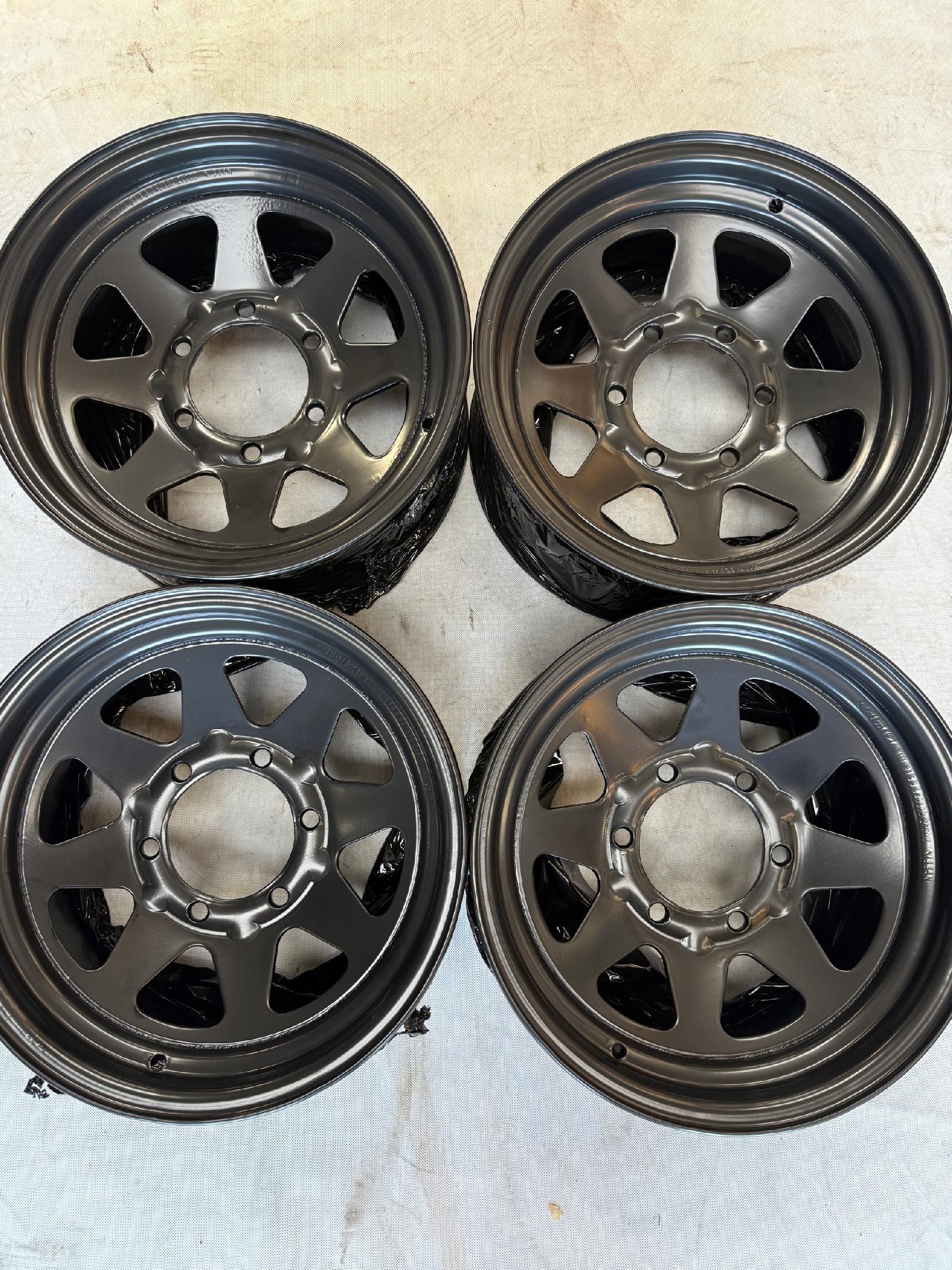 NISSAN PATROL Y60 Y61 FELGI STALOWE ORYGINAŁ 4SZT R15 7J 6x139.7