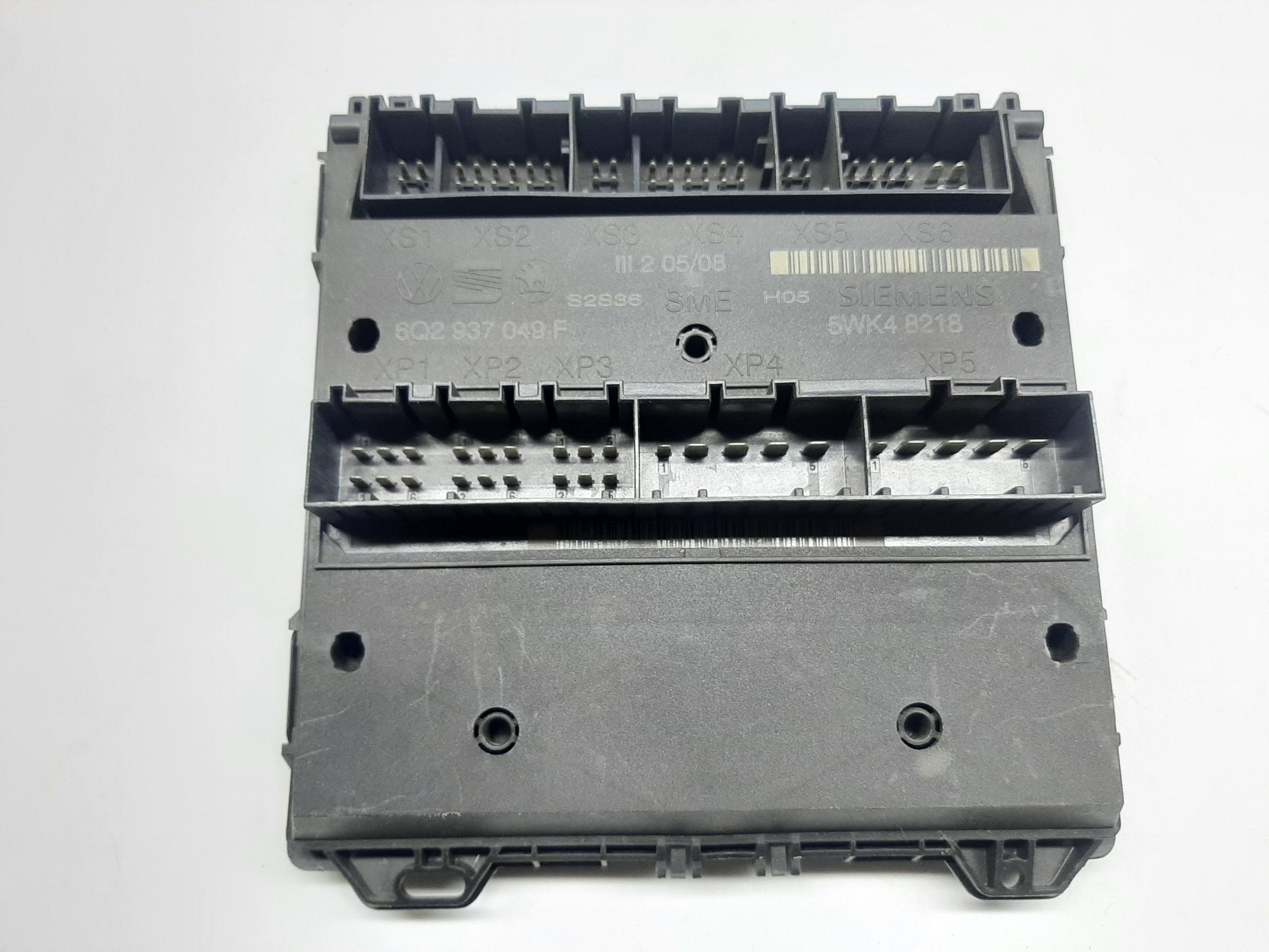 SEAT IBIZA III 2002-- MODUŁ KOMFORTU STEROWNIK BCM 6Q2937049F