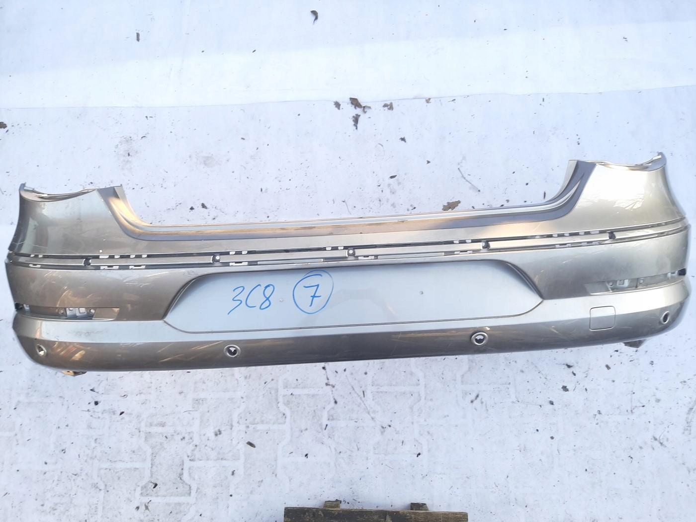 VW PASSAT CC 3C8 ZDERZAK TYLNY TYŁ 3C8807421