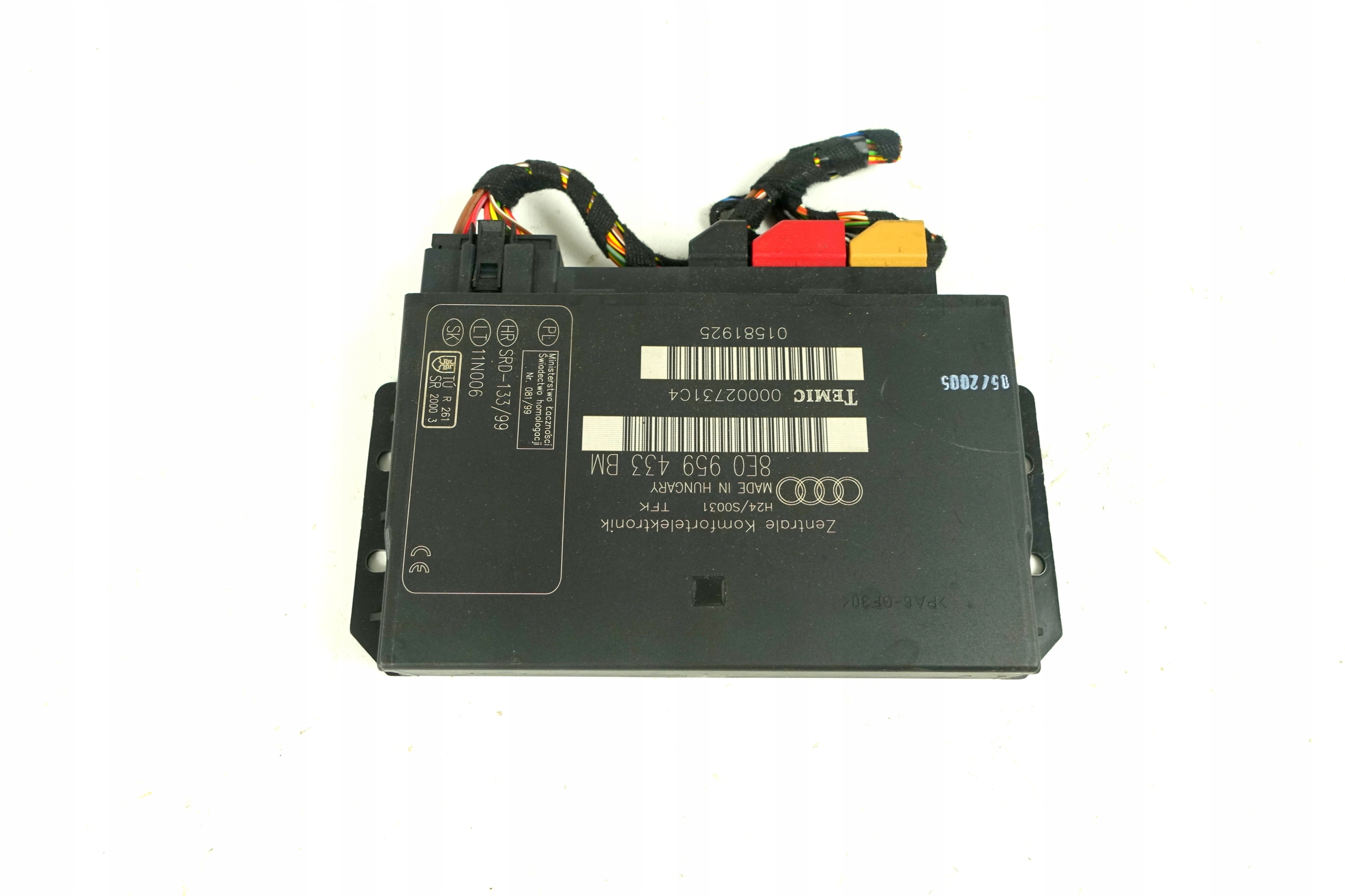 AUDI A4 B6 moduł komfortu 8E0959433BM