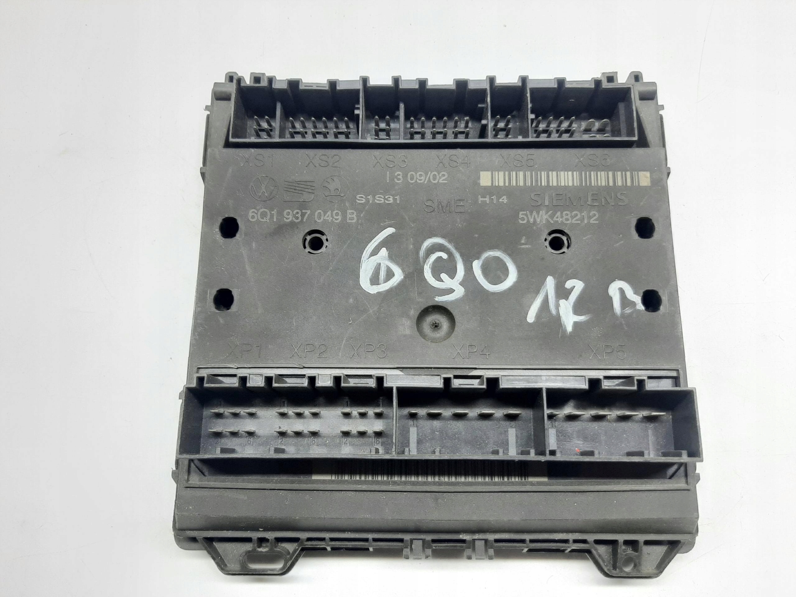SKODA FABIA I 1999-- MODUŁ KOMFORTU STEROWNIK BCM 6Q1937049B