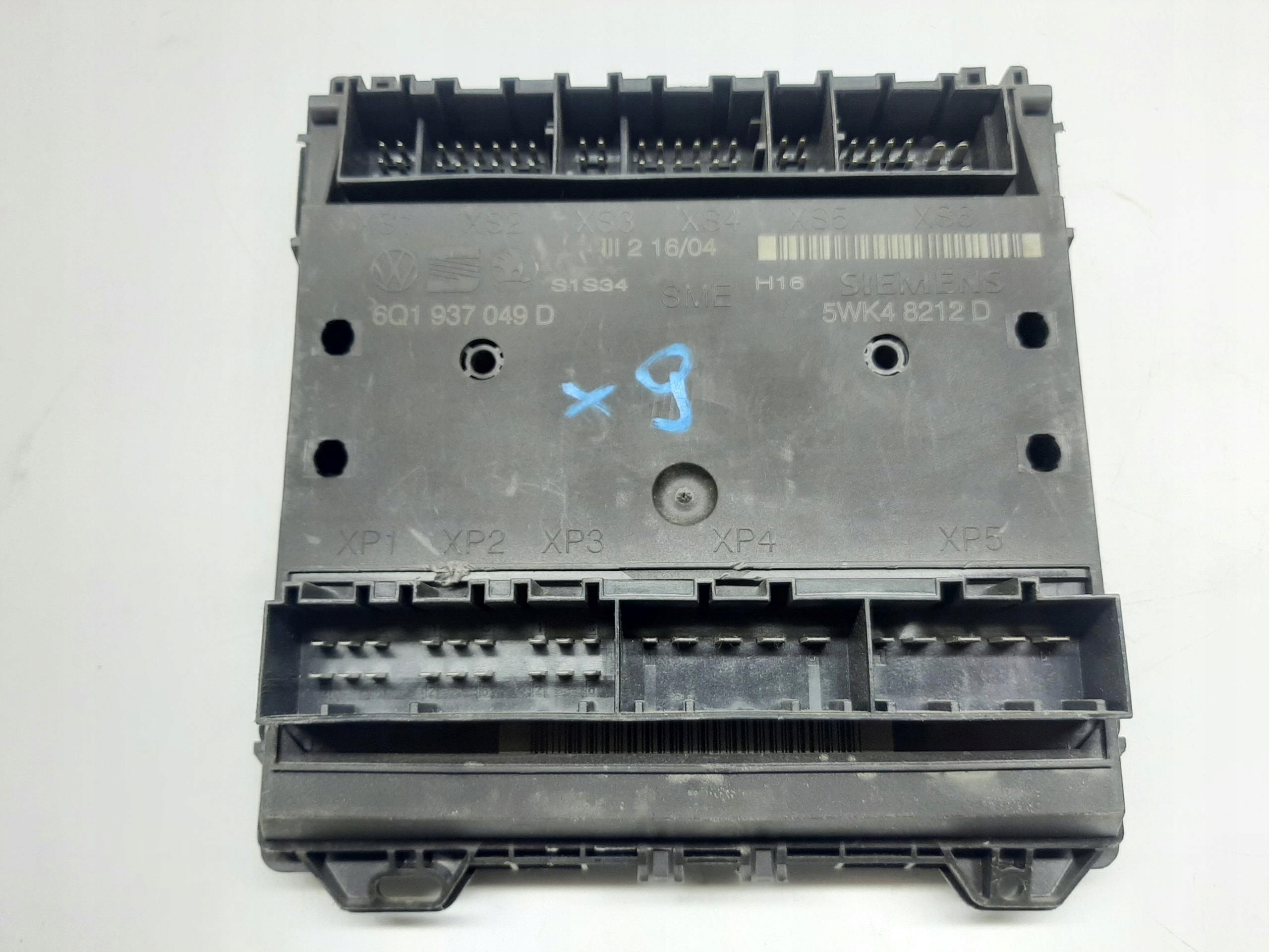 VOLKSWAGEN FOX 2003- MODUŁ KOMFORTU STEROWNIK BCM 6Q1937049D
