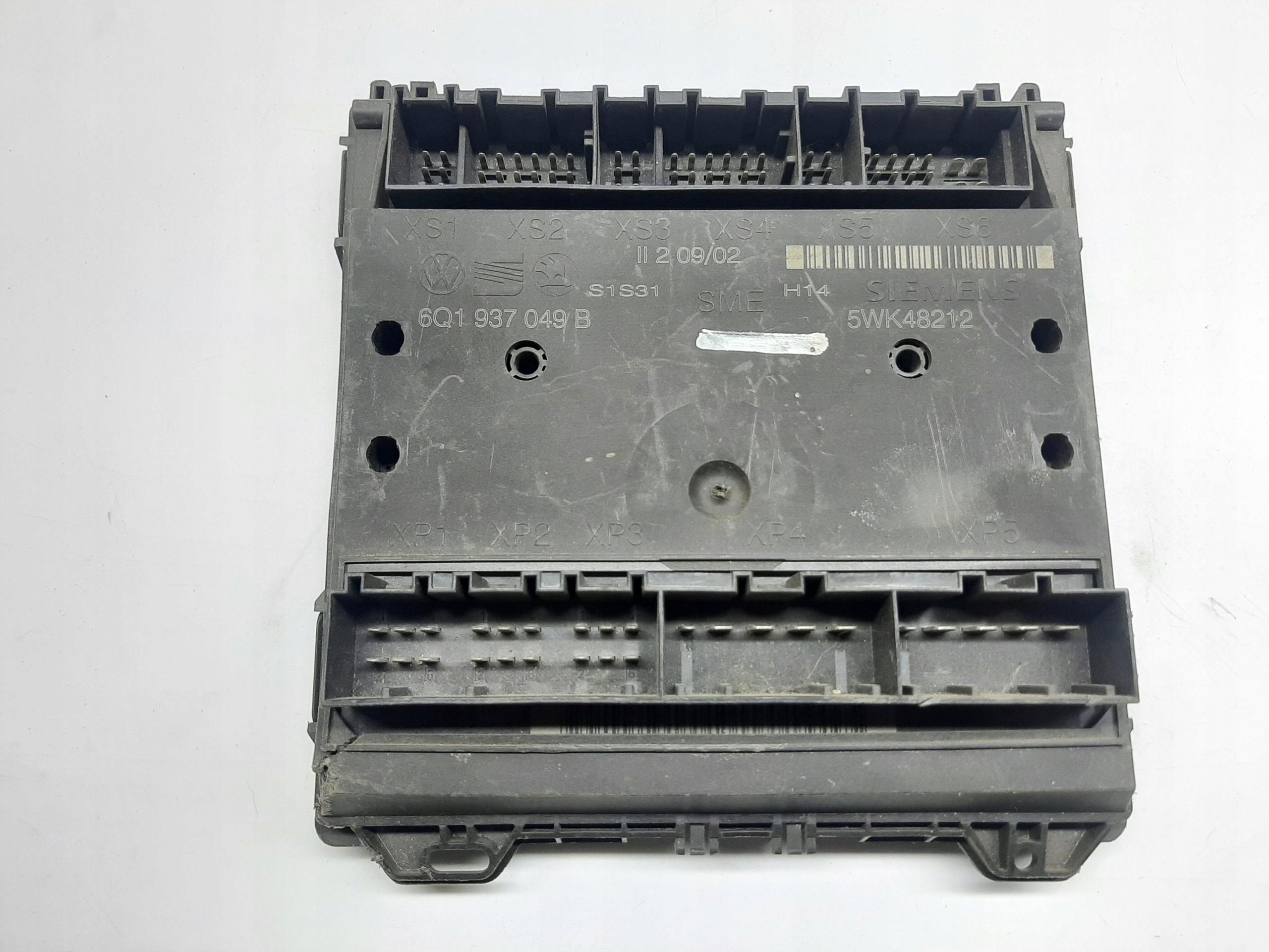 SKODA FABIA I 1999-- MODUŁ KOMFORTU STEROWNIK BCM 6Q1937049B