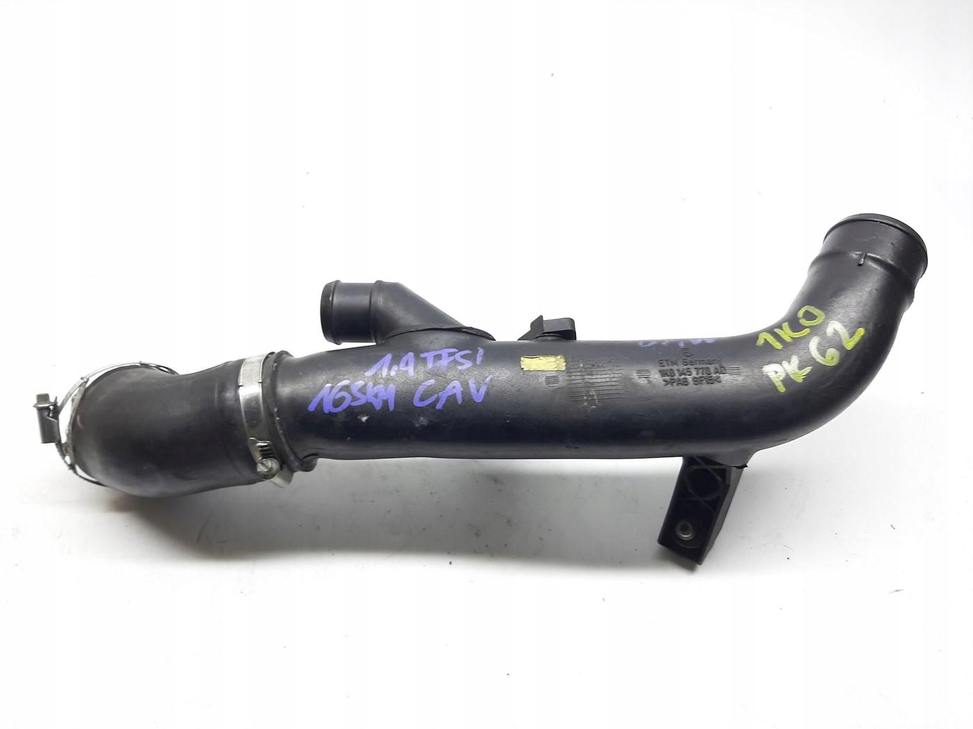 VW GOLF V AUDI TT 8J 2.0 TFSI WĄŻ RURA INTERCOOLERA 1K0145770AD