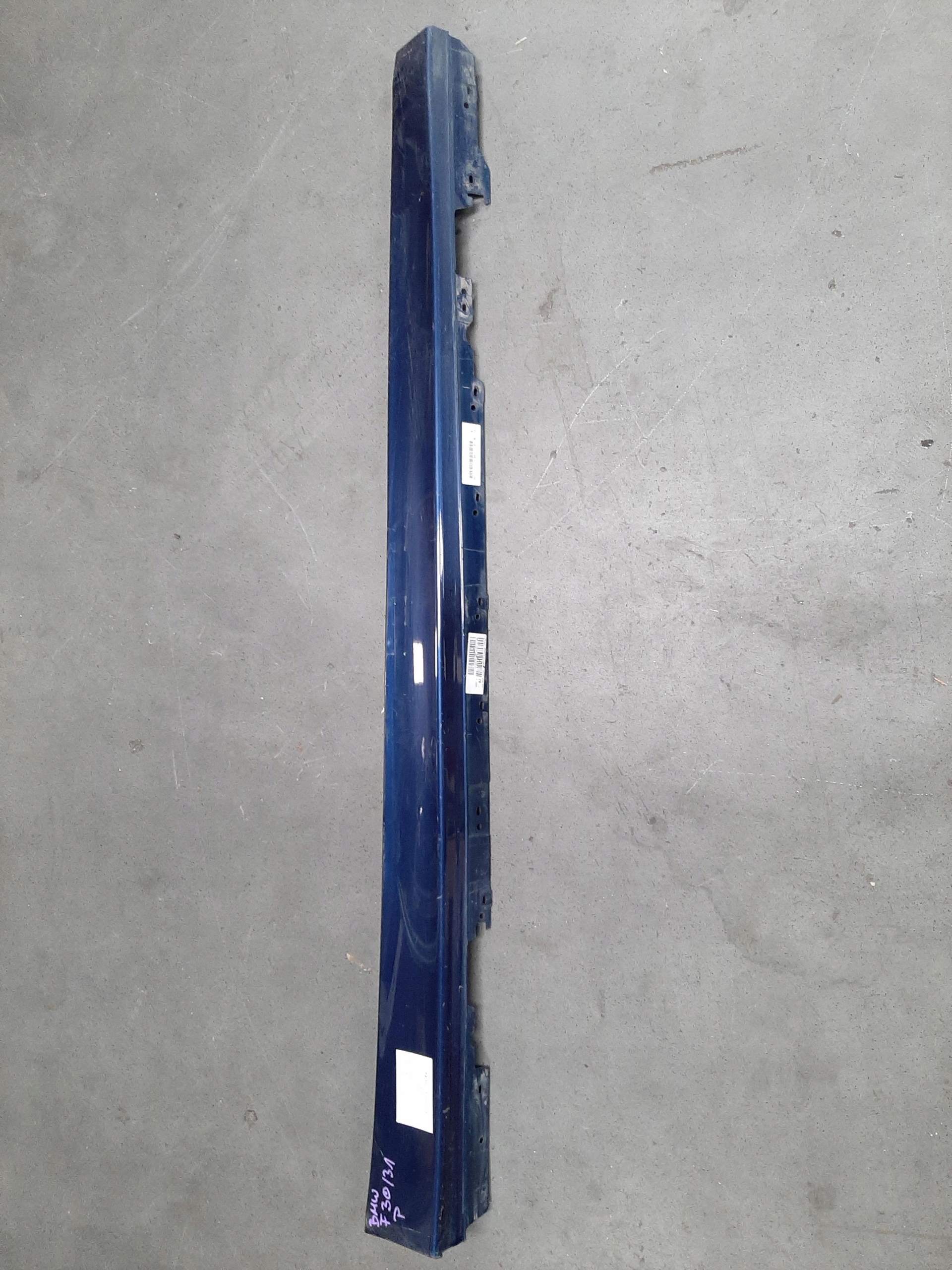 BMW 3 F30 LISTWA NAKŁADKA PROGOWA PRAWA 7256912
