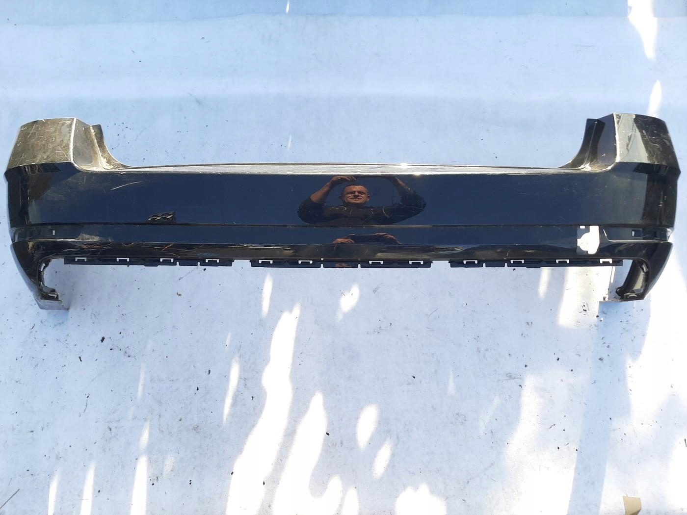 SKODA OCTAVIA III LIFT KOMBI ZDERZAK TYLNY TYŁ 5E9807421G