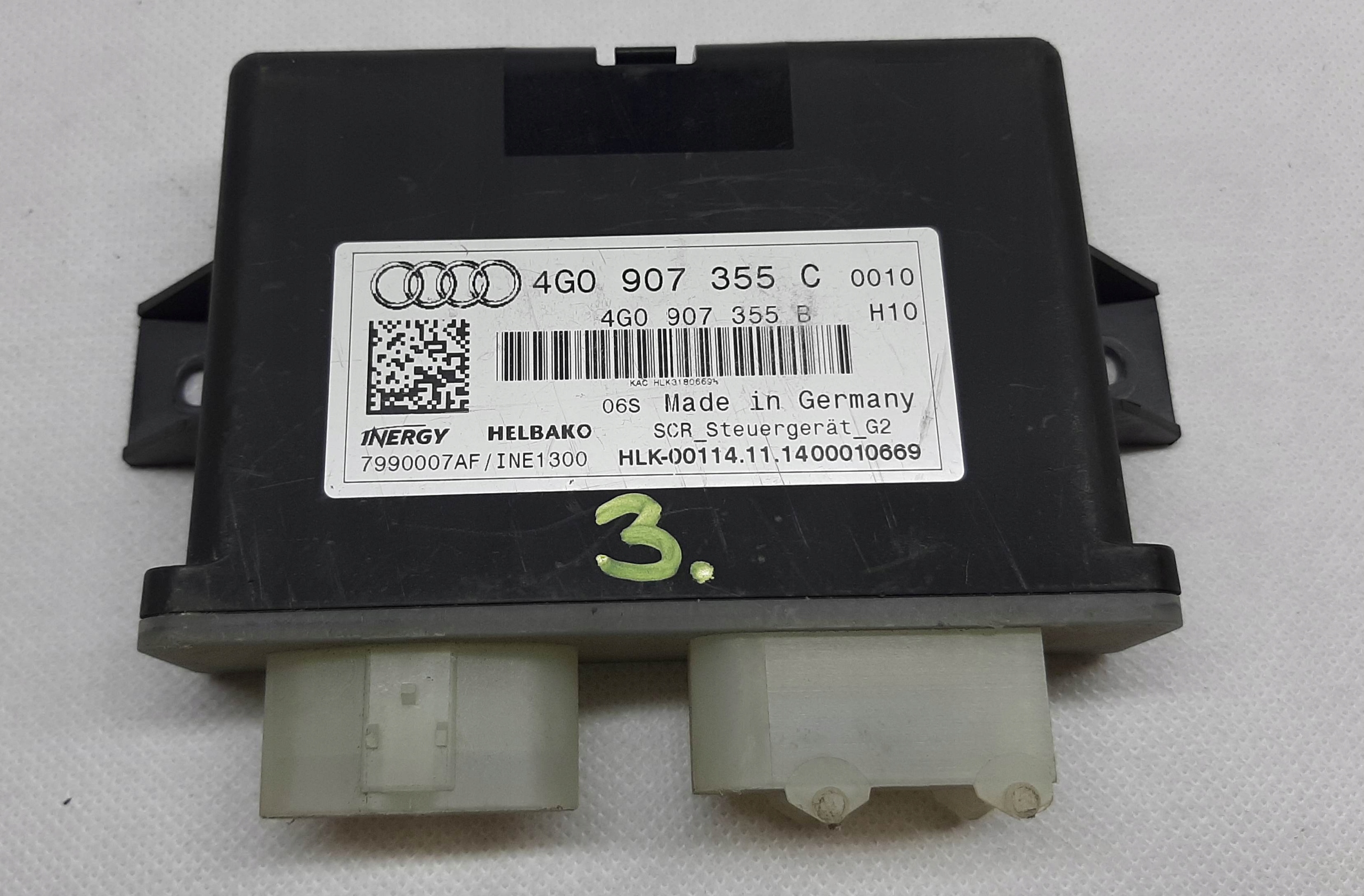 Audi A6 C7 A7 Sterownik układ AdBlue 4G0907355C moduł 4G907355B h10