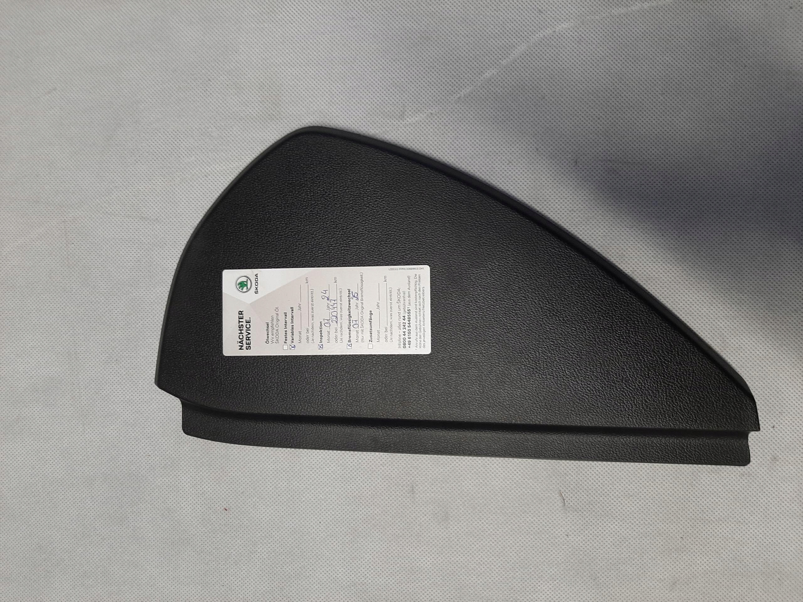 SKODA RAPID OSŁONA DESKI KONSOLI LEWA 5JA857503