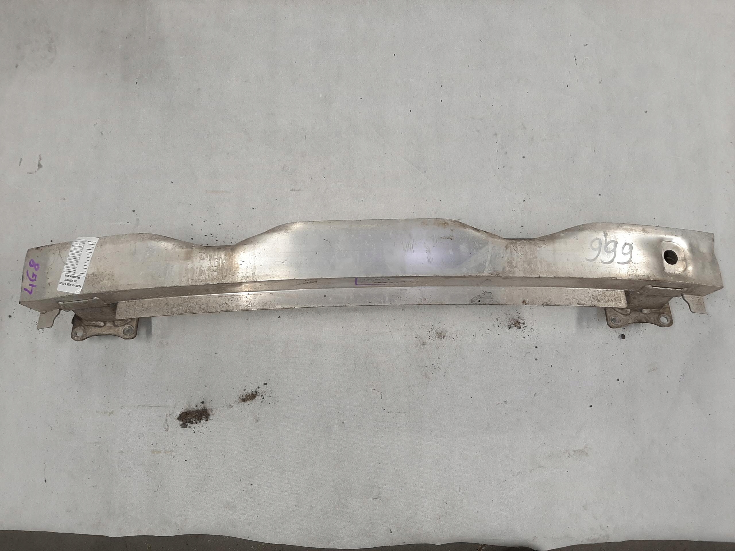 AUDI A7 SPORTBACK 2010- BELKA WZMOCNIENIE ZDERZAKA TYŁ 4G8807309L