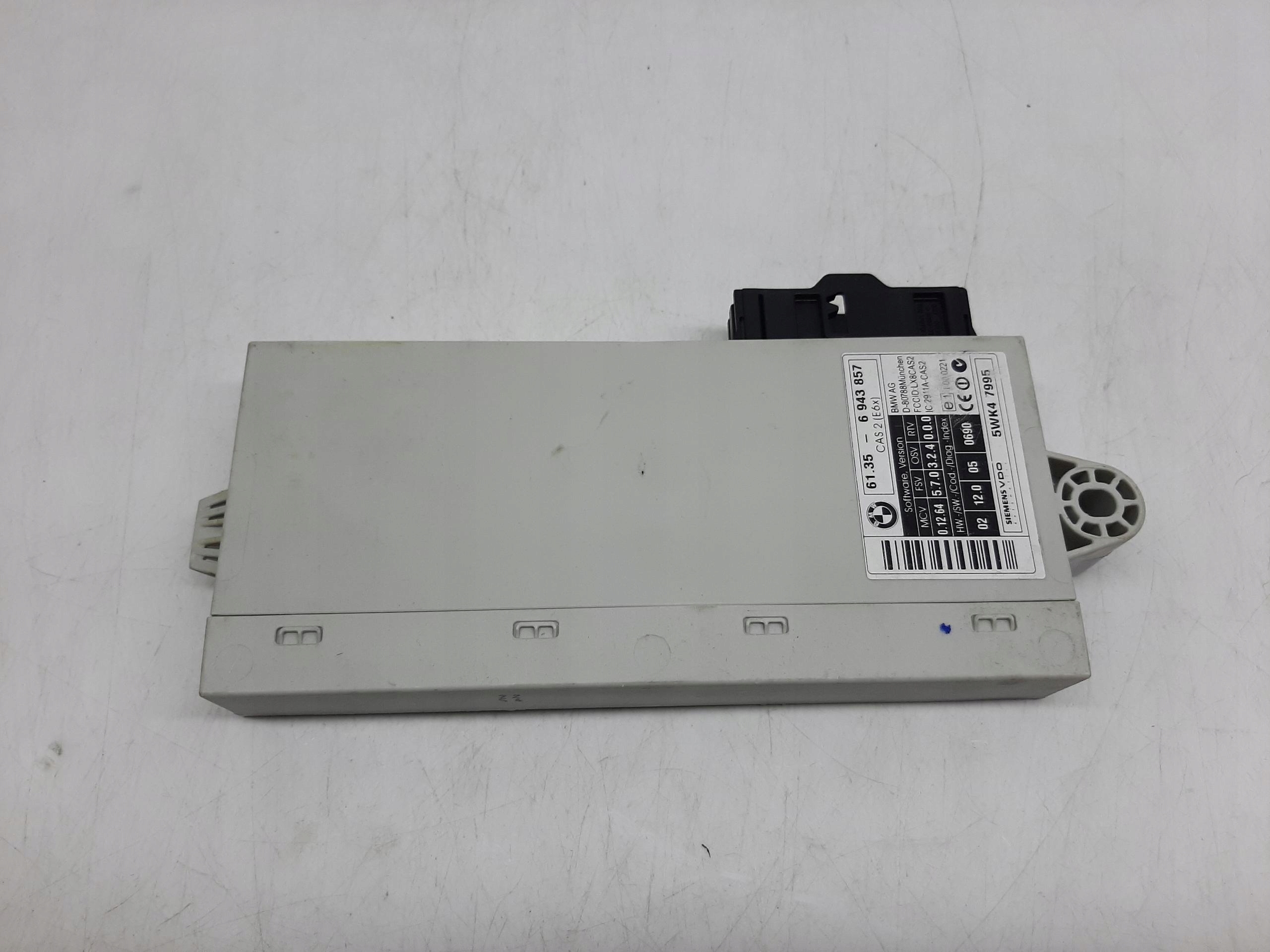 BMW 5 E60 MODUŁ STEROWNIK CAS 6943857 5WK47995
