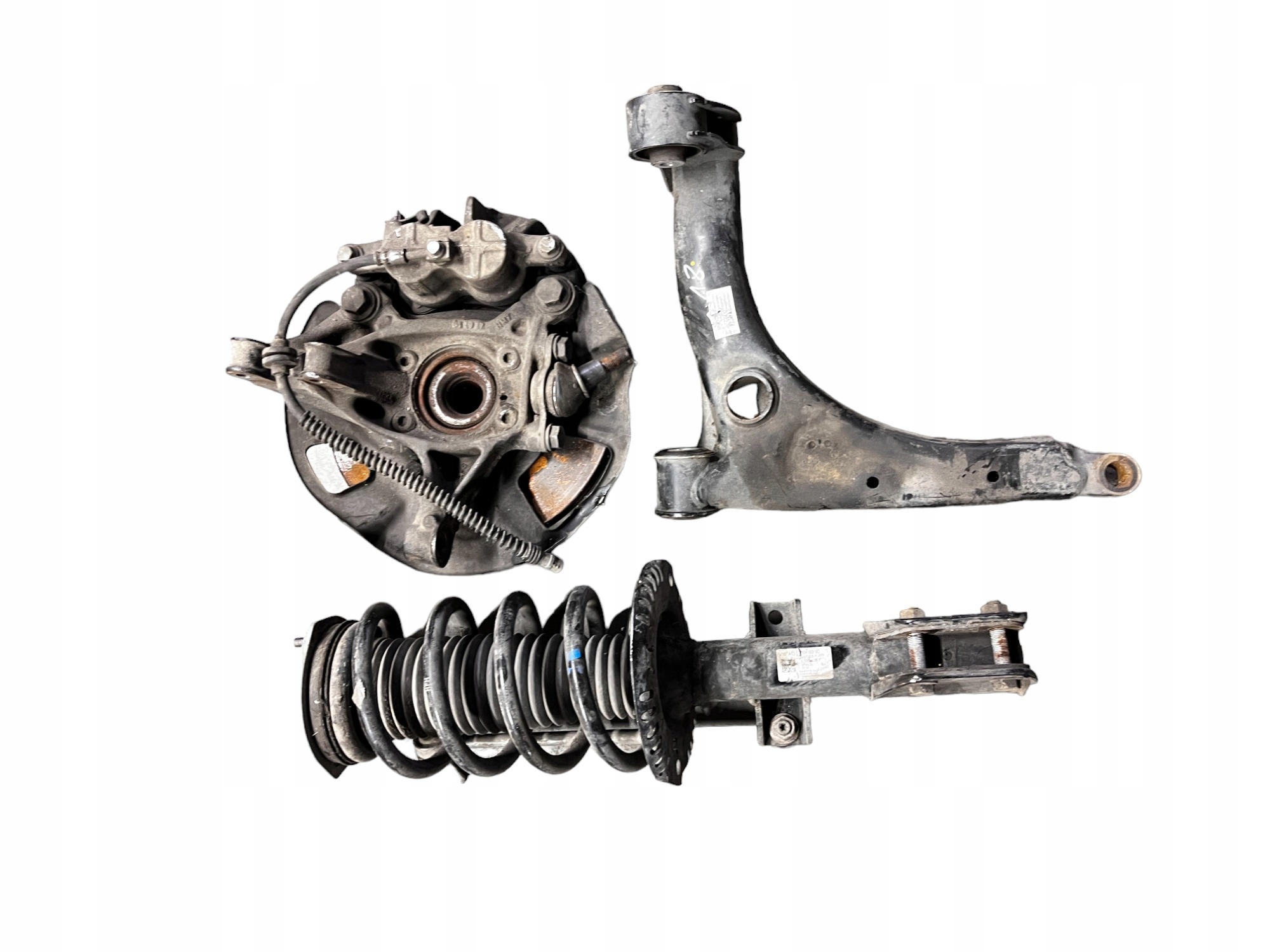 VW CRAFTER ZWROTNICA MCPHERSON WAHACZ LEWY KOMPLET 2N0413031BG 2N0407151J