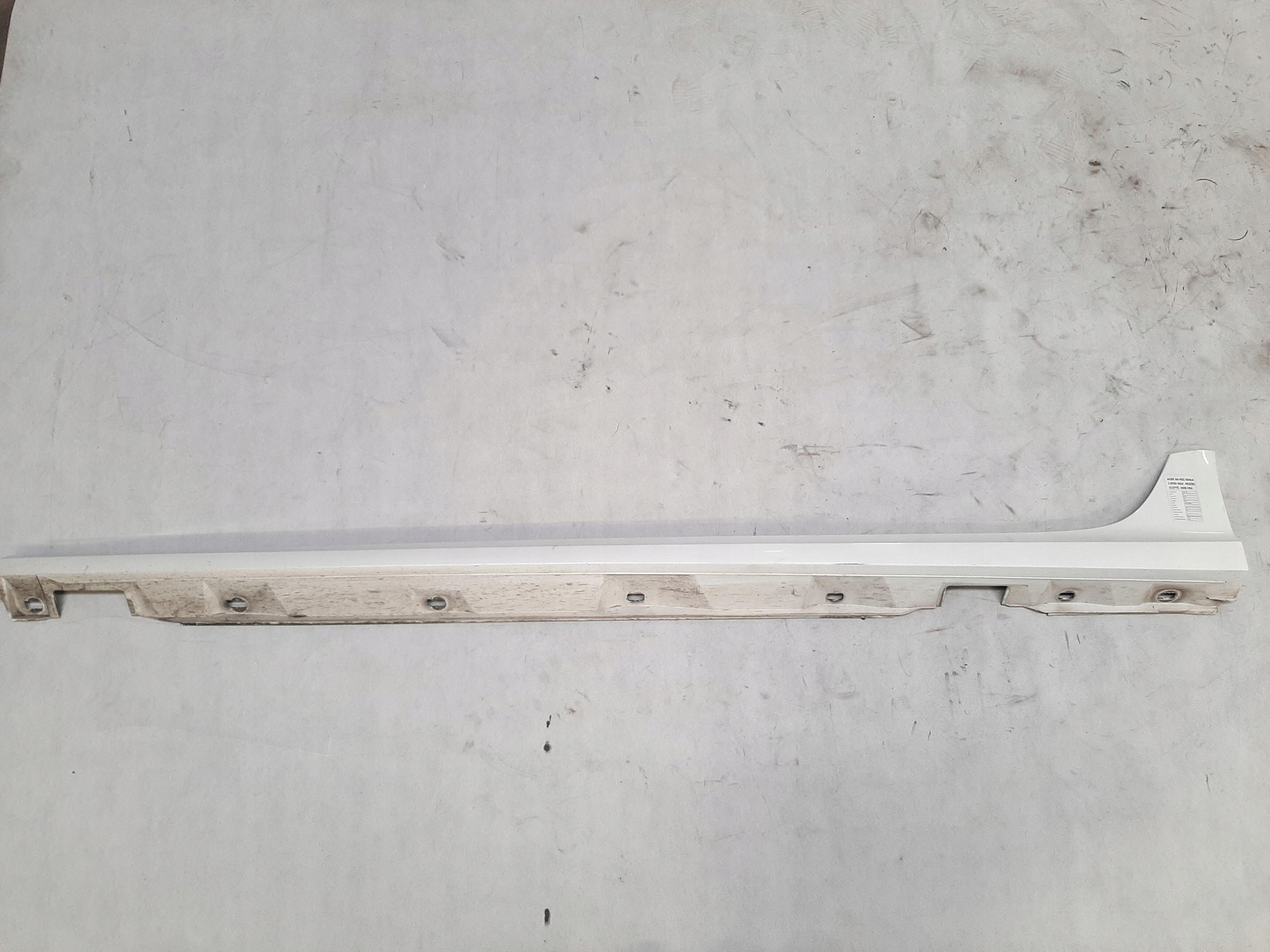 AUDI A6 C7 LIFT 3.0 TDI 2014- PRÓG NAKŁADKA PROGU LEWA LY9C 4G0853855K