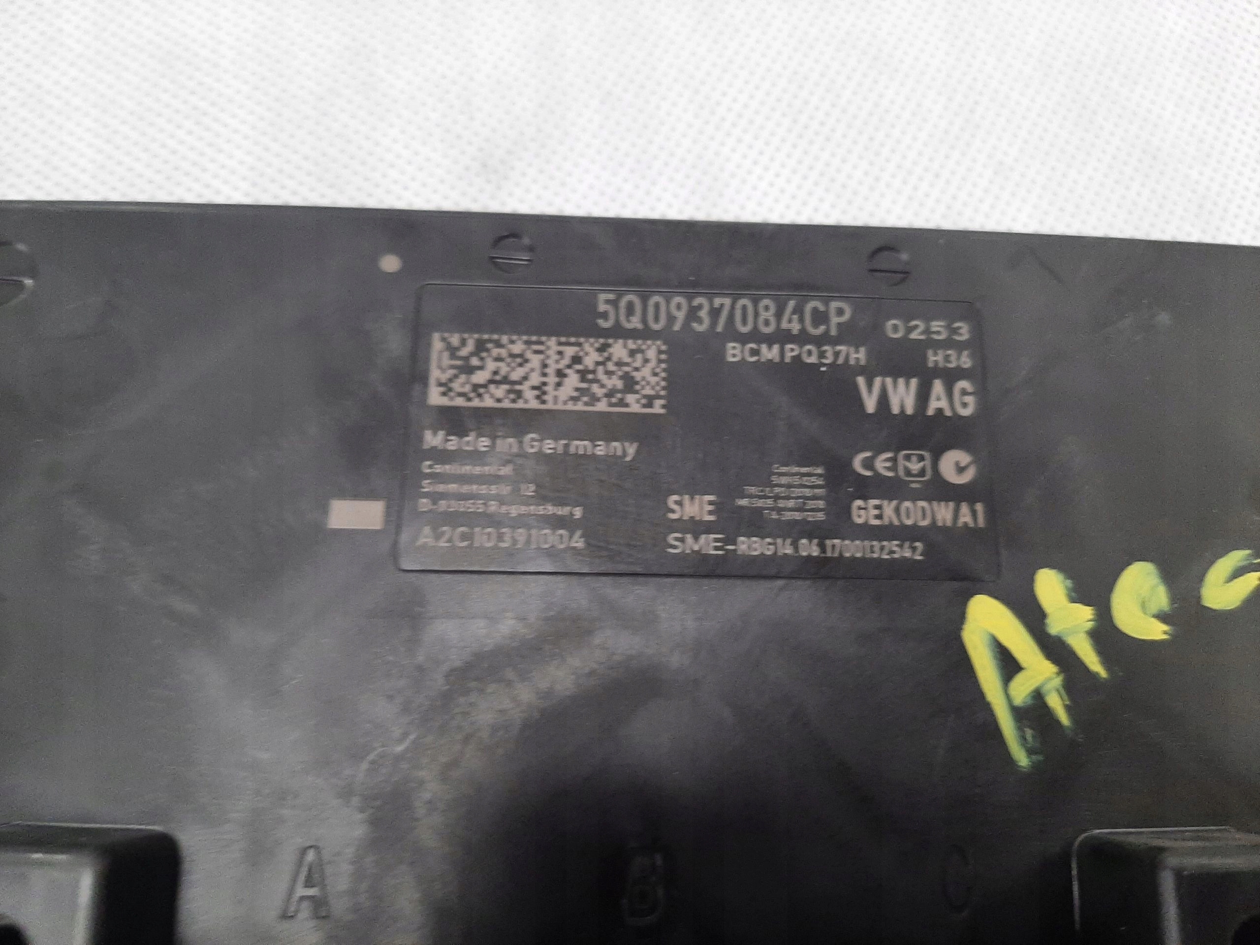 SEAT ATECA 2016- STEROWNIK MODUŁ KOMFORTU 5Q0937084CP
