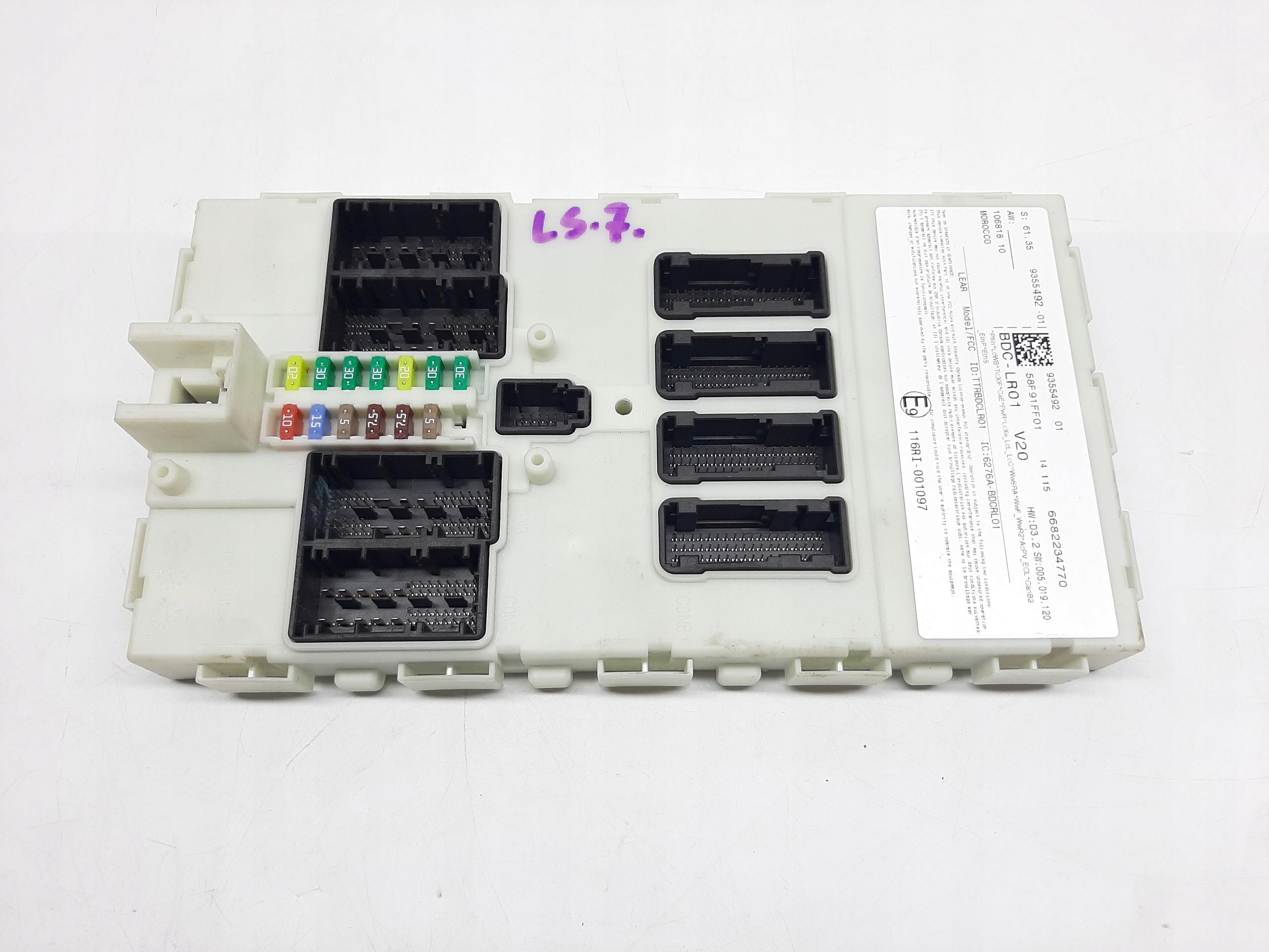 BMW X5 F15 MODUŁ STEROWNIK BDC 9355492