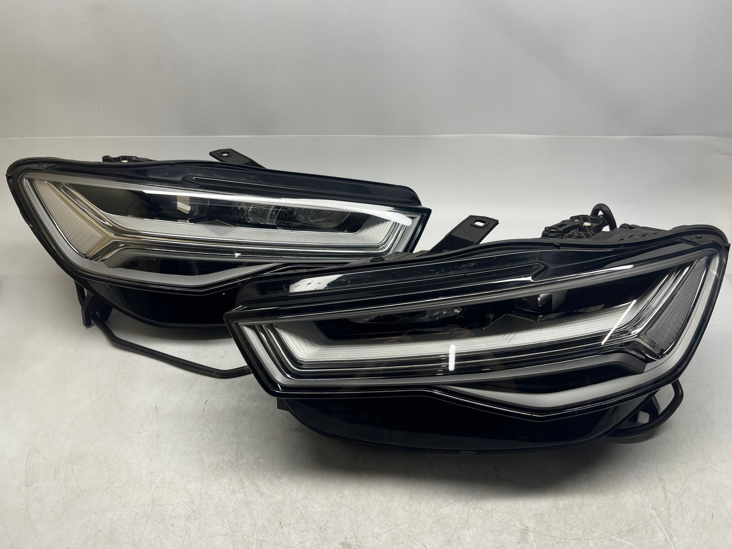 AUDI A6 S6 REFLEKTORY PRAWA LEWA KOMPLET PRZEDNIE FULL LED 4G0941033H 034H