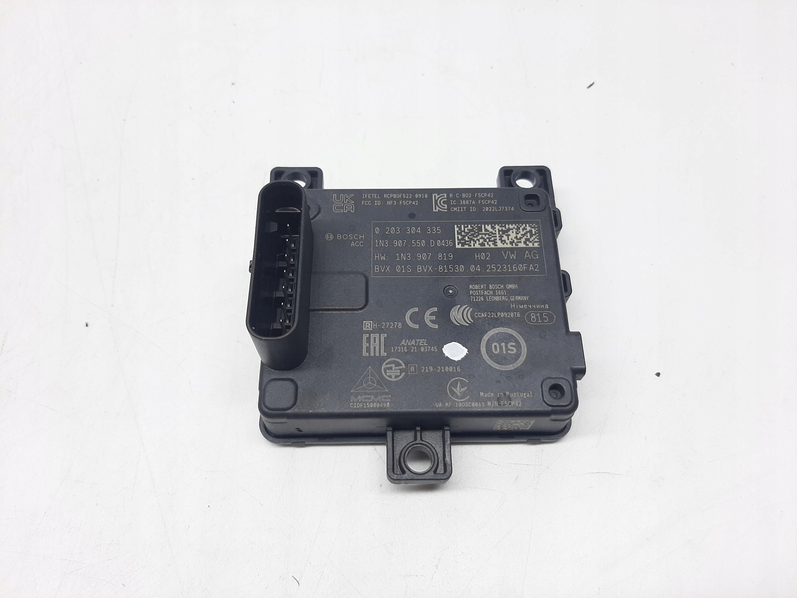 SKODA KODIAQ II RADAR SENSOR ACC DISTRONIC 1N3907550D 0203304335