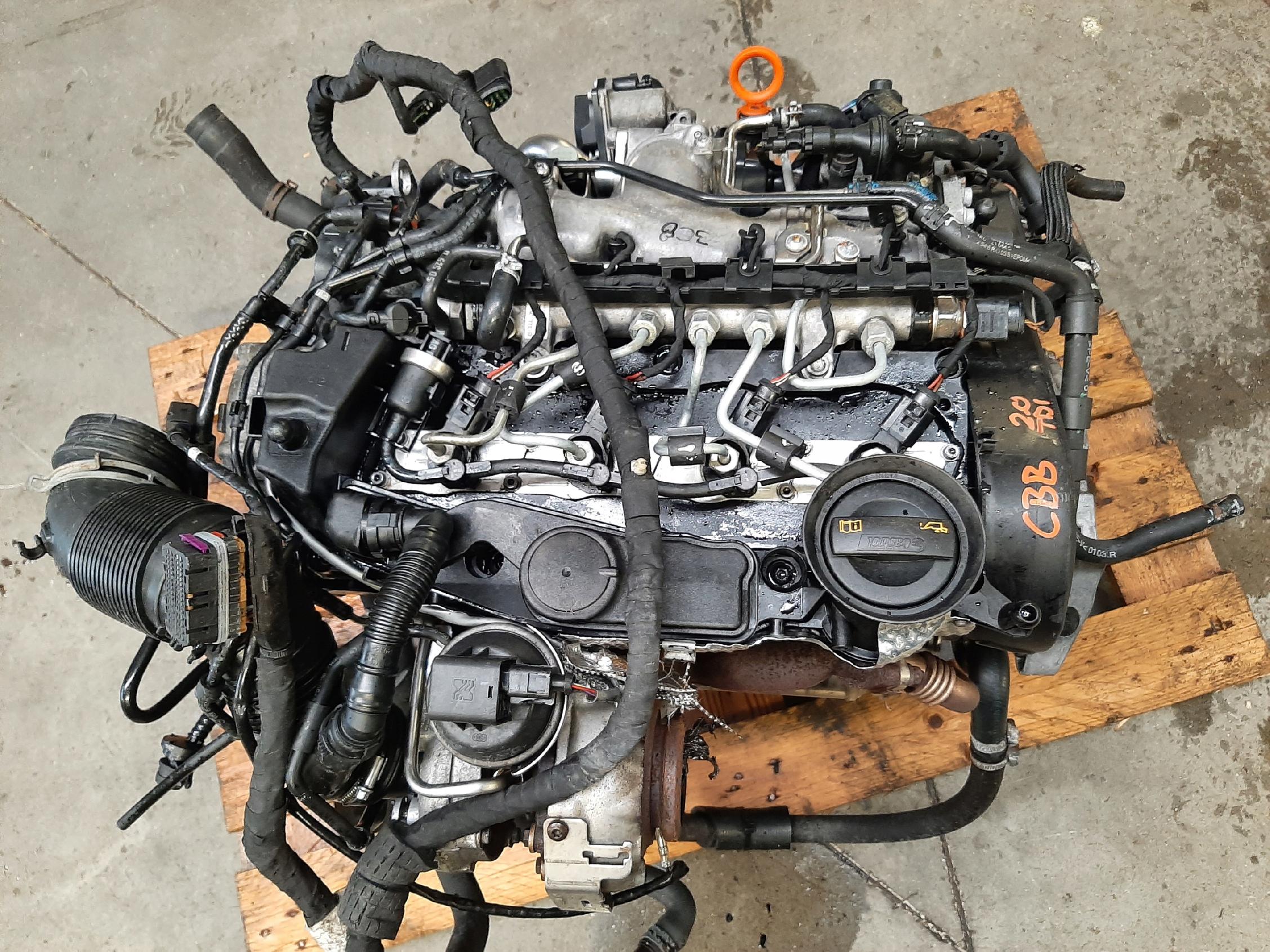 VW PASSAT CC SILNIK 2.0 TDI CBBB 170KM KOMPLETNY