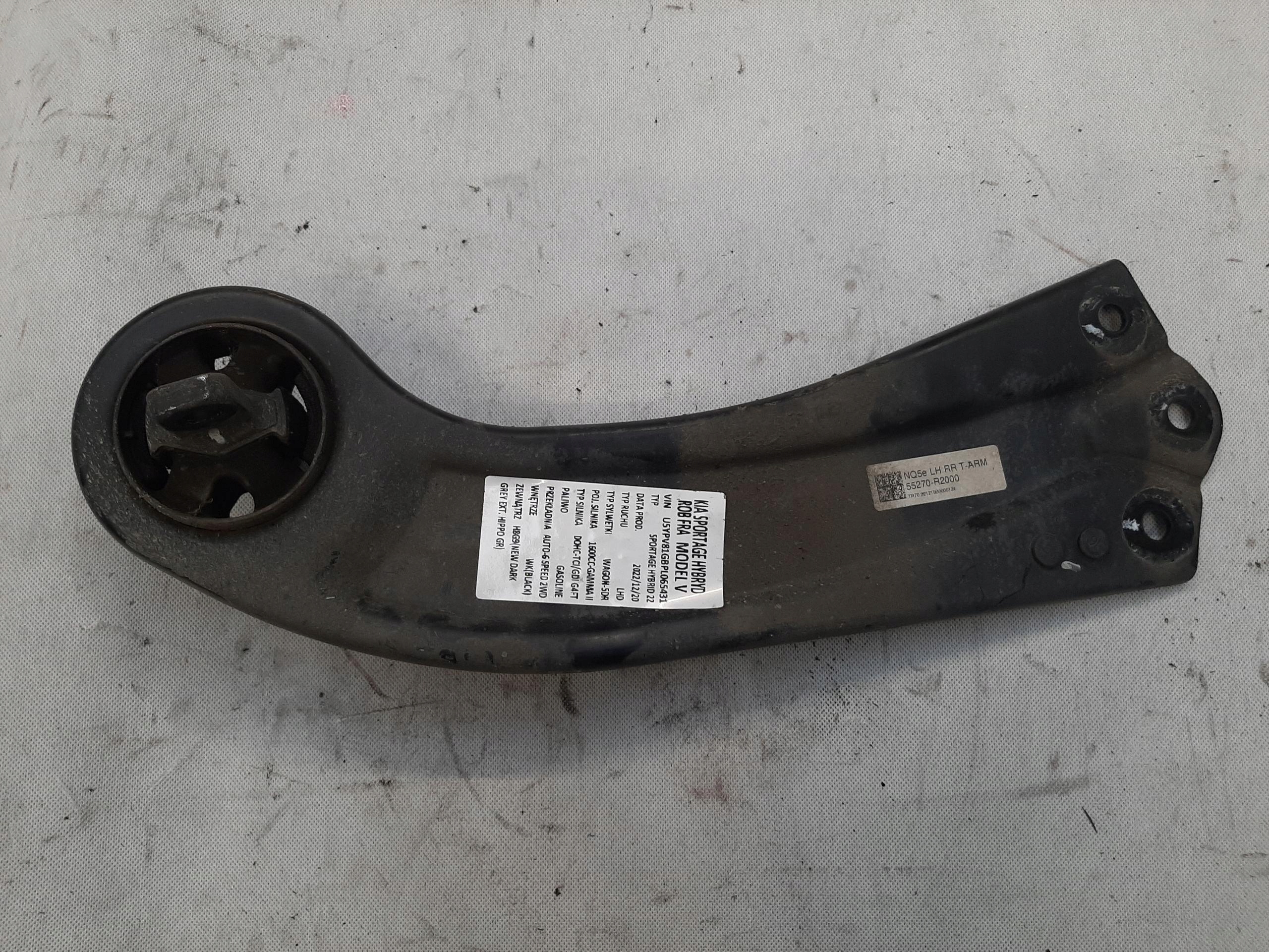 KIA SPORTAGE V 2021- 1.6 T-GDI HYBRID WAHACZ TYLNY LEWY 55270-R2000