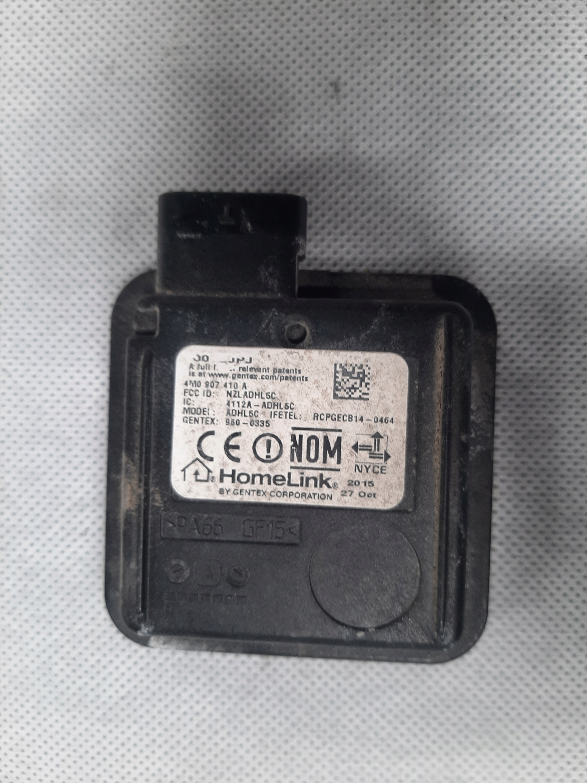 AUDI Q7 4M MODUŁ STEROWNIK BRAMY HOMELINK 4M0907410A