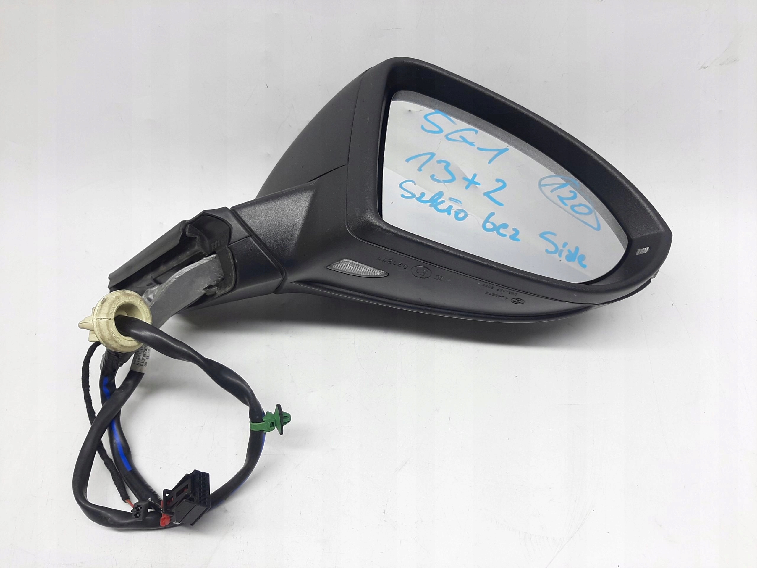 VW GOLF VII 5G LUSTERKO ZEWNĘTRZNE PRAWE 13 PIN
