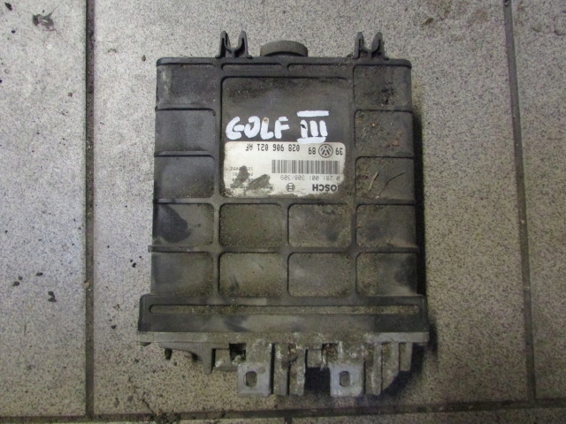 VOLKSWAGEN GOLF III 1.9 TDI 1991- KOMPUTER STEROWNIK SILNIKA 028906021AF