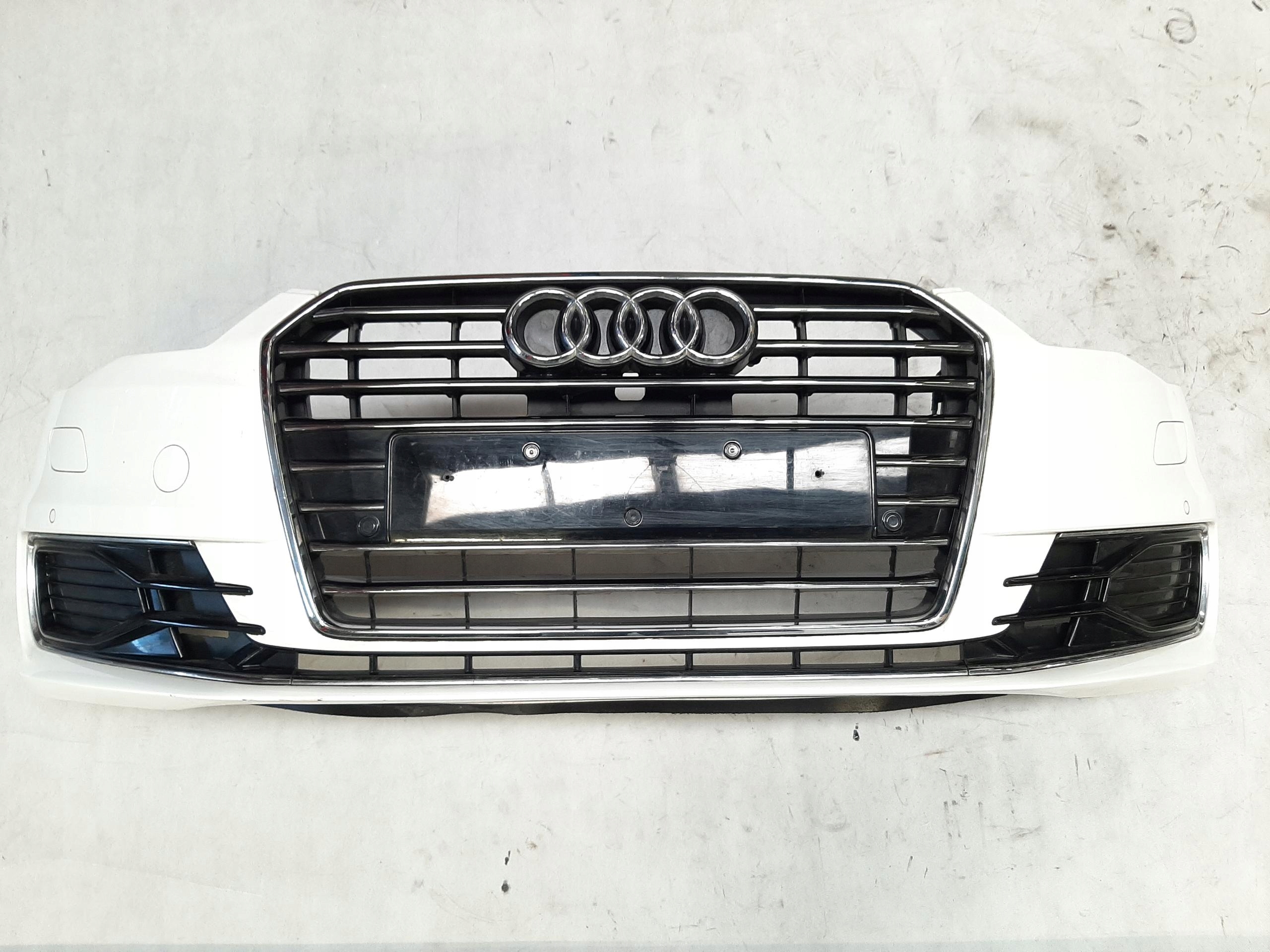 AUDI A6 C7 LIFT 2014- ZDERZAK PRZEDNI PRZÓD KOMPLETNY LY9C 4G0807437S