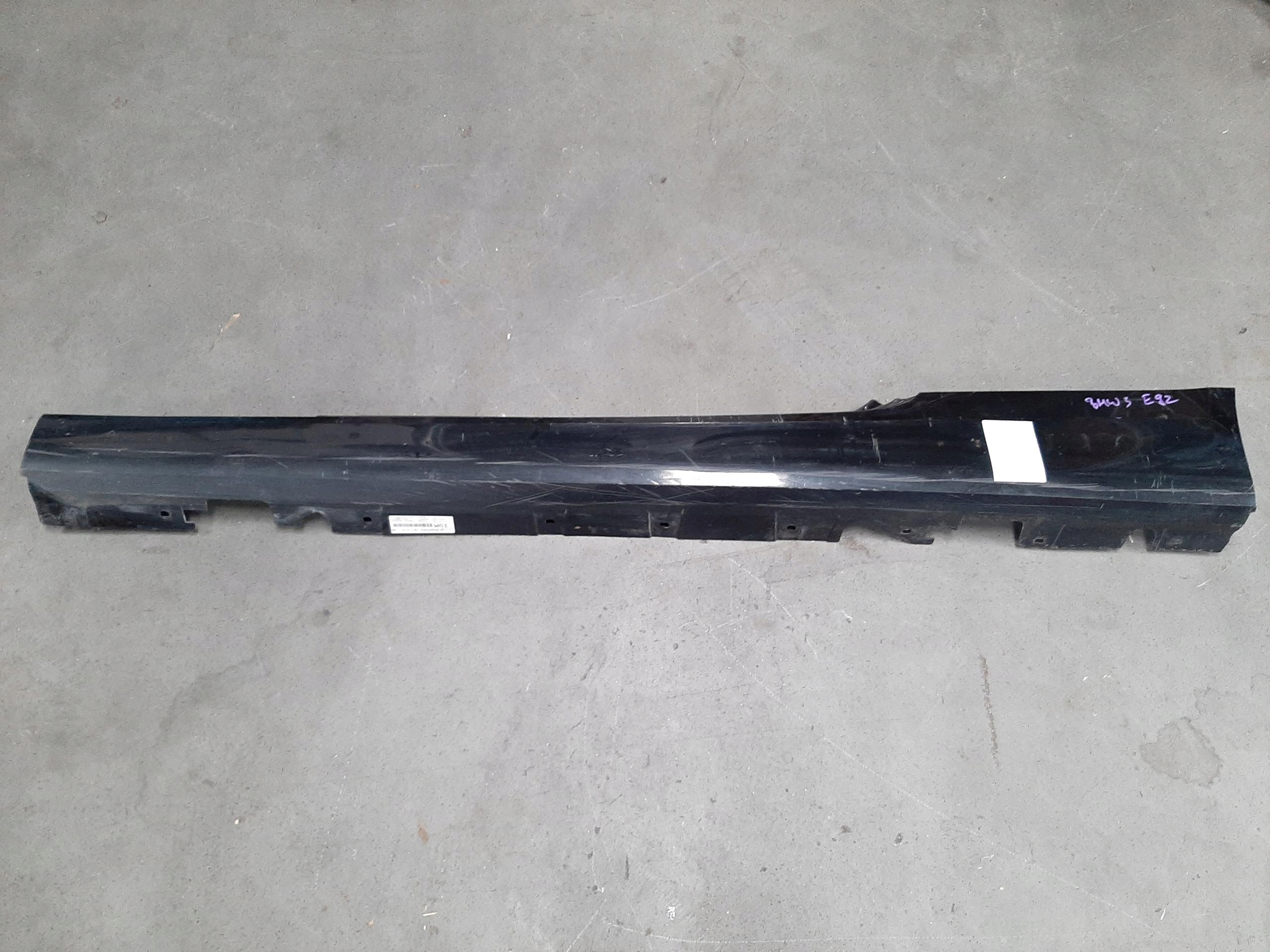 BMW 3 E92 E93 LISTWA DKOŁADKA PROGOWA LEWY LEWA 7130873