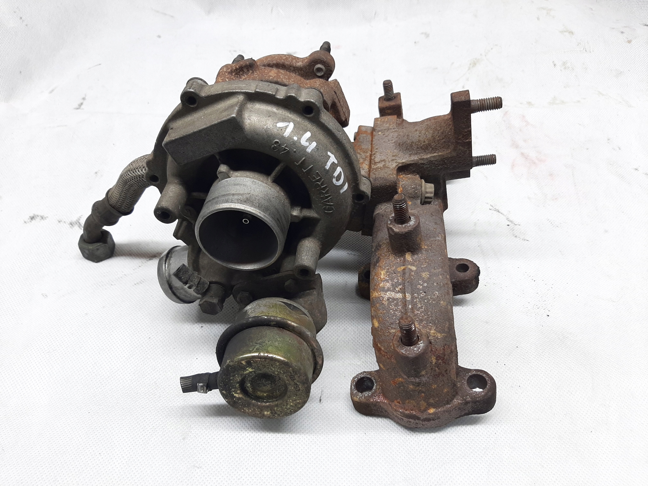 VW POLO IV 1.4 TDI TURBINA TURBOSPRĘŻARKA GARETT 045145701