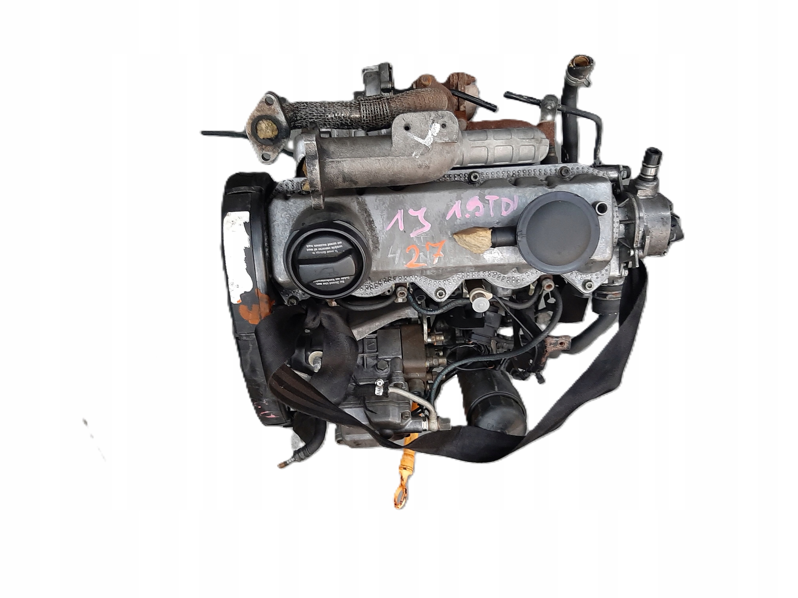 VW GOLF 4 IV SILNIK KOMPLETNY AGR 1.9 TDI POMPA GŁOWICA