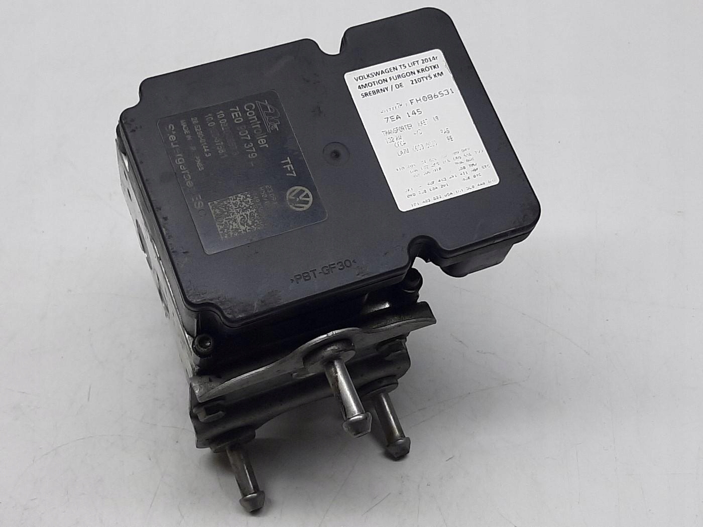 VW TRANSPORTER T5 LIFT 2.0BiTDI 4MOTION 09- POMPA STEROWNIK ABS 7E0614517J