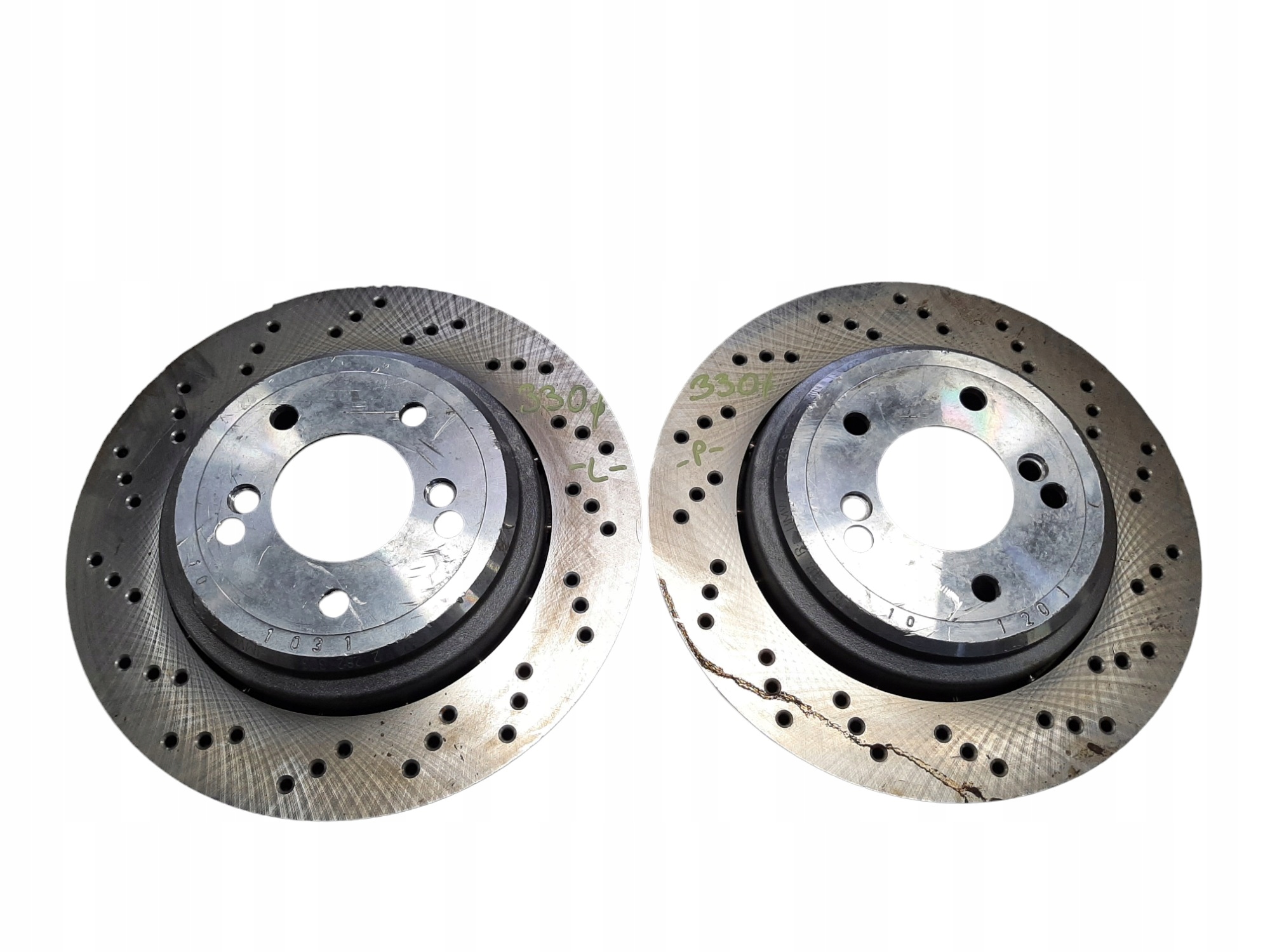 BMW M3 E46 E85 E86 M5 Tarcza Hamulcowa Tył 2282303 2282304 komplet