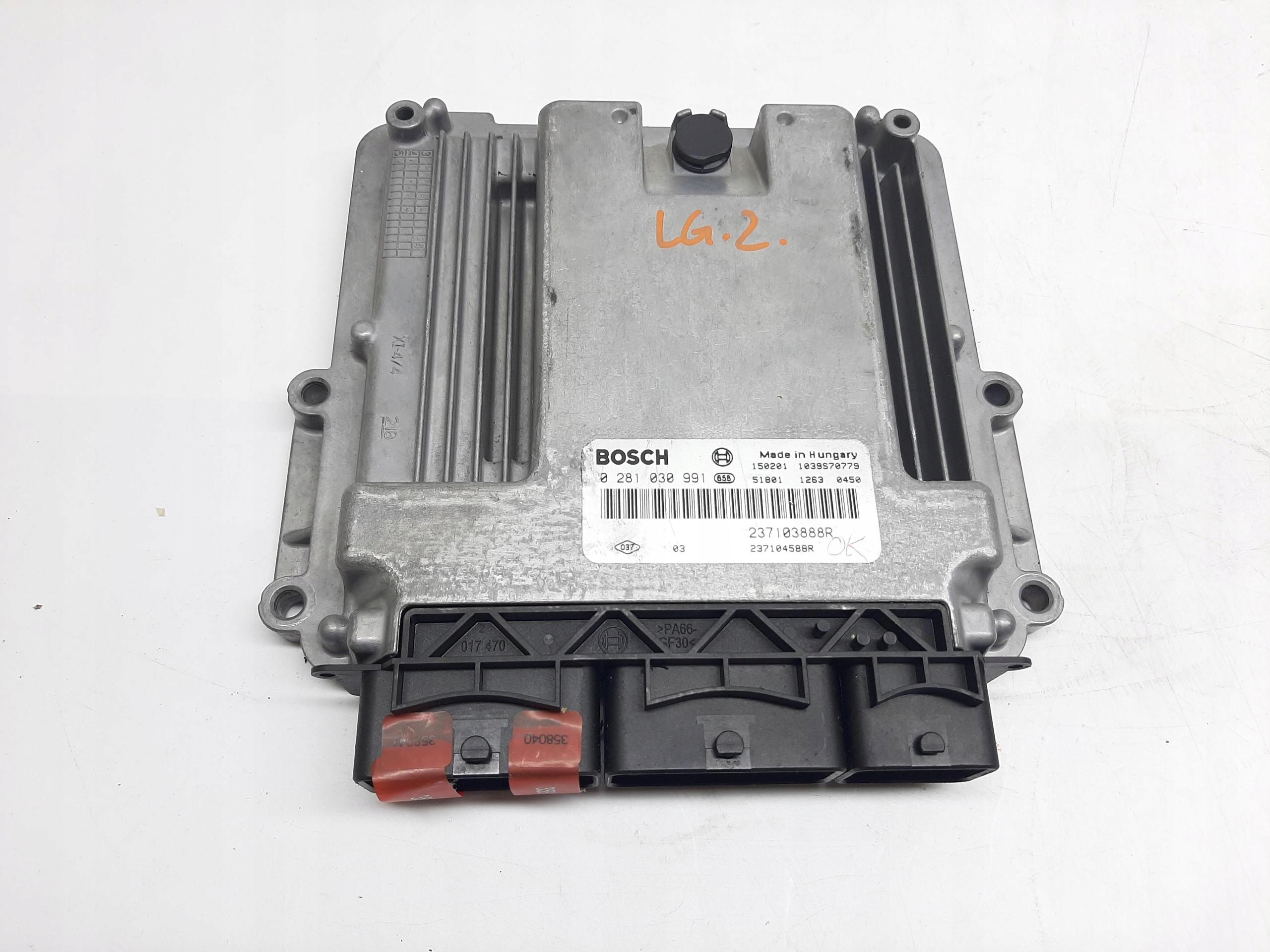 RENAULT TRAFIC III 1.6 dCI STEROWNIK SILNIKA ECU 0281030991 237103888R