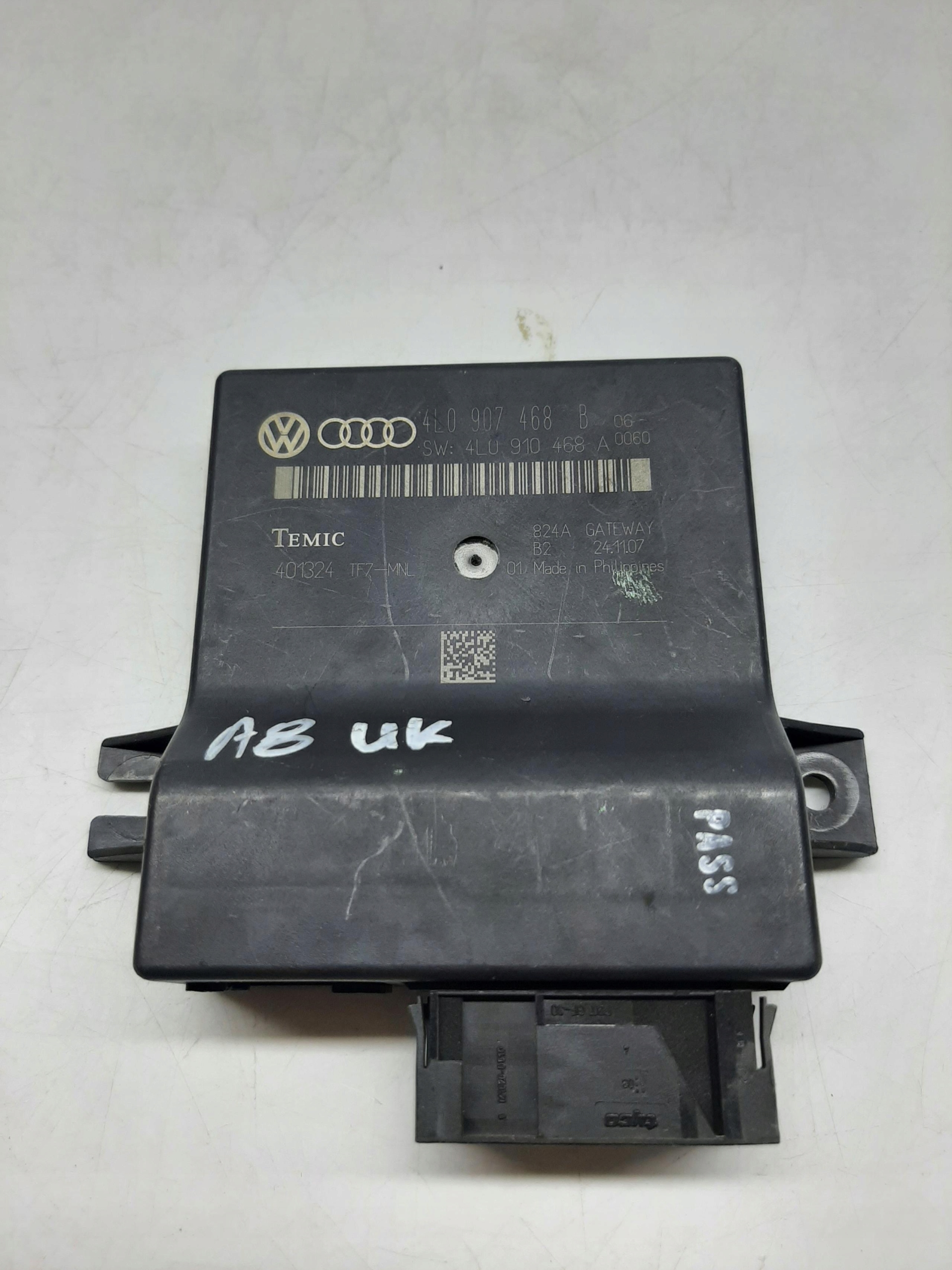 AUDI A4 B9 A6 C6 Q7 4L A8 D3 MODUŁ INTERFACE GATEWAY 4L0907468B 4L0910468A