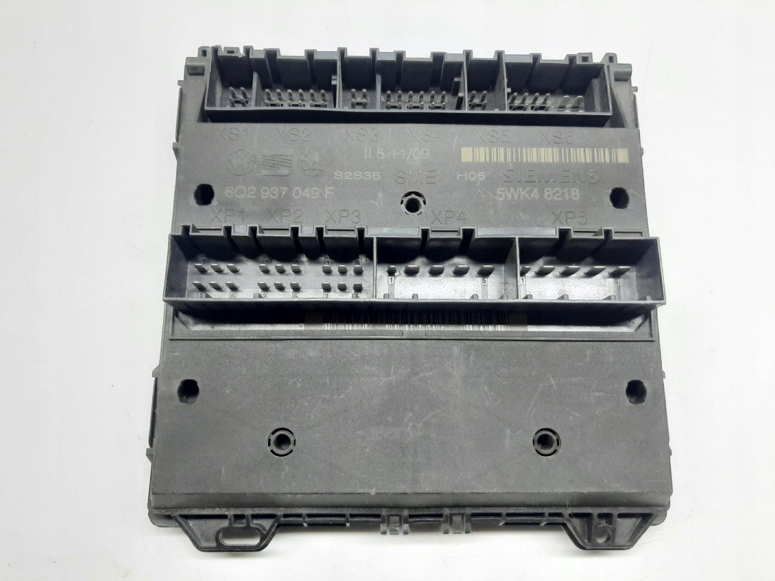 SEAT IBIZA III 2002-- MODUŁ KOMFORTU STEROWNIK BCM 6Q2937049F