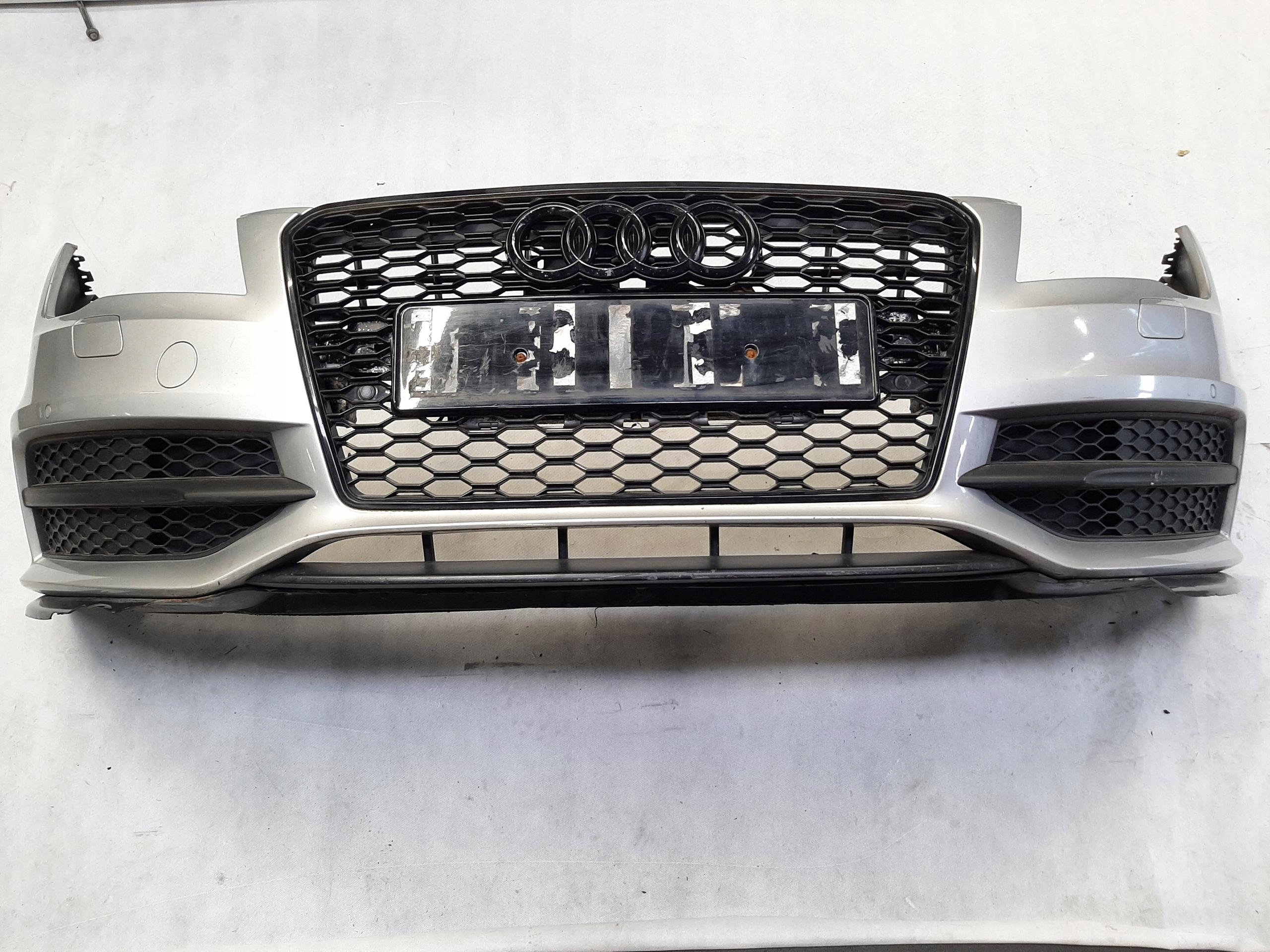 AUDI A7 SPORTBACK QUATTRO S-LINE 10- ZDERZAK PRZEDNI PRZÓD 4G8807437F LX7W