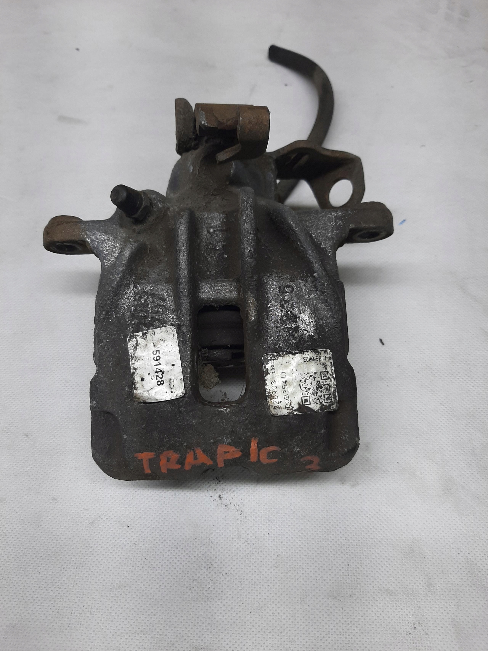 RENAULT TRAFIC III ZACISK HAMULCOWY LEWY TYŁ 591428