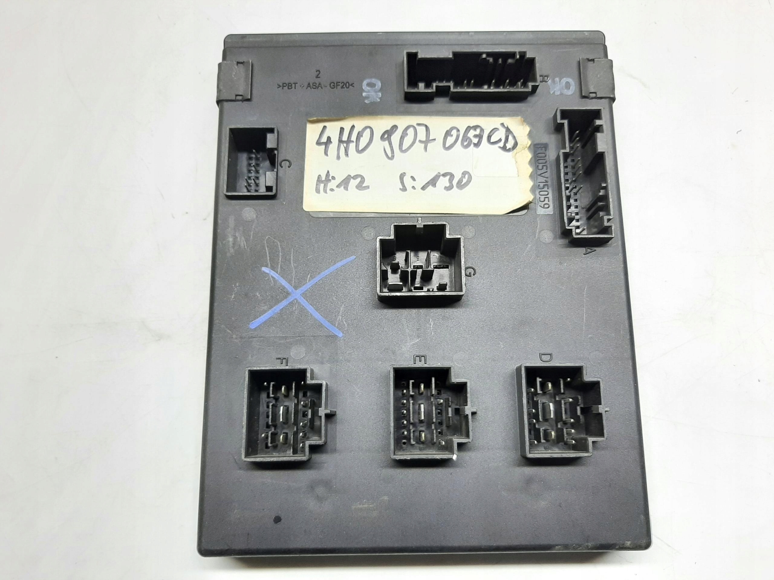 AUDI A6 C7 2011- MODUŁ KOMFORTU STEROWNIK BCM 4H0907063CD