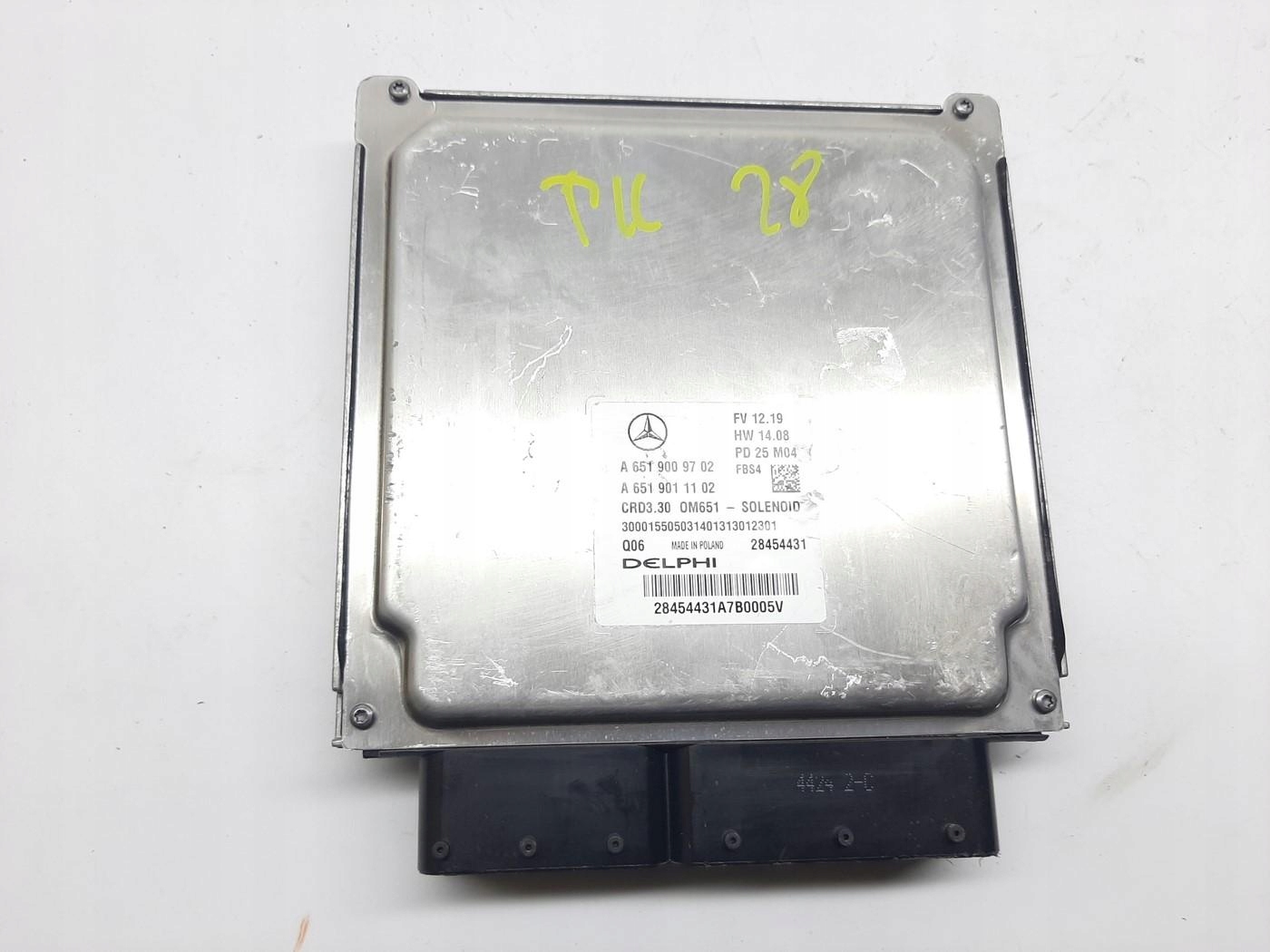 MERCEDES W176 W246 1.8 2.2 CDI KOMPUTER SILNIKA A6519009702 A6519011102