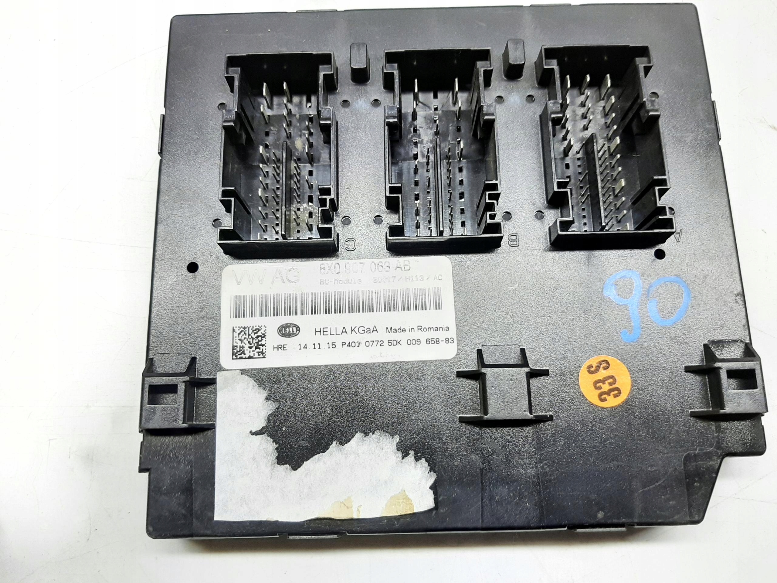 AUDI Q3 2011- MODUŁ KOMFORTU STEROWNIK BCM 8X0907063AB