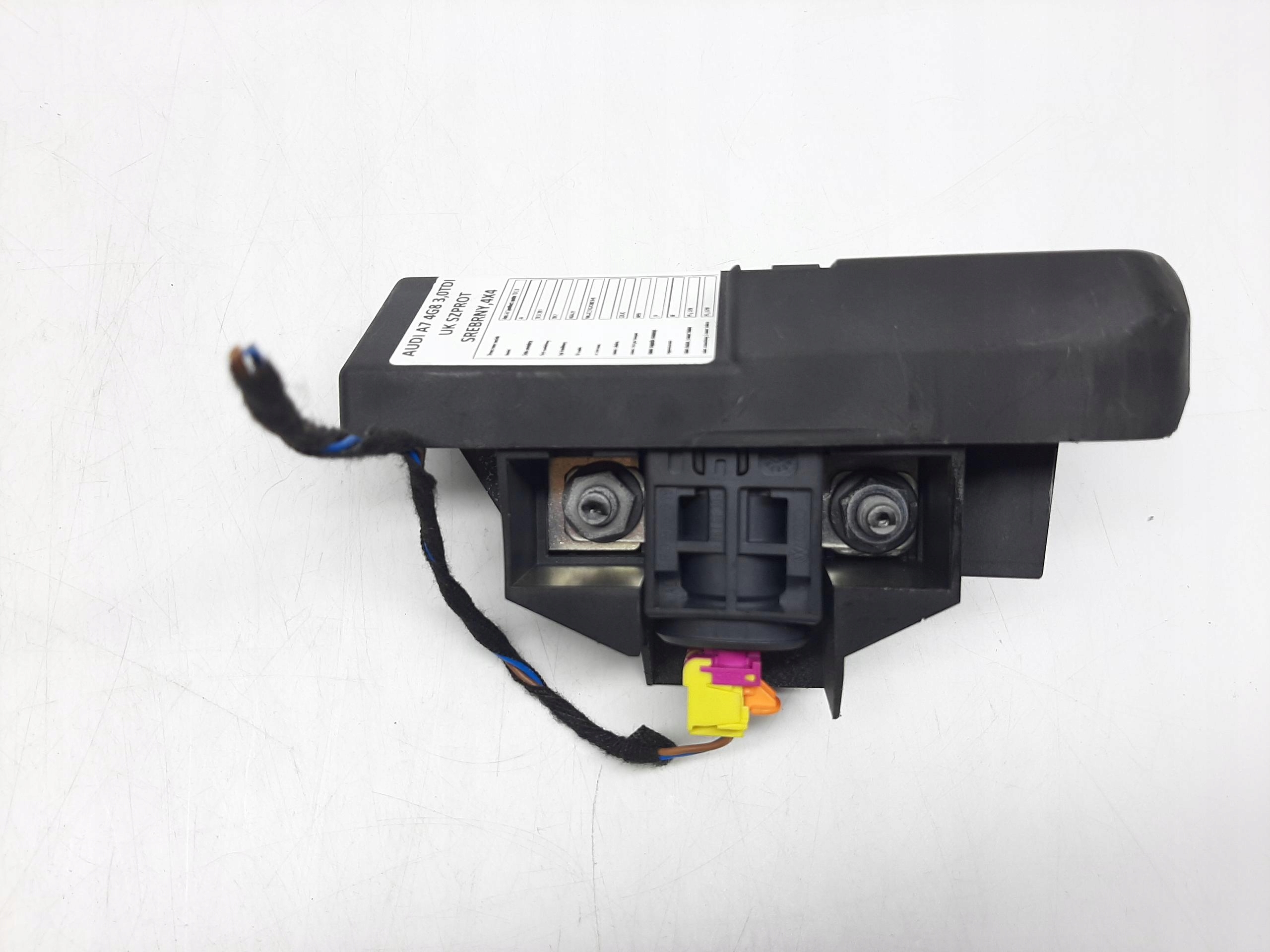 AUDI A7 SPORTBACK 10- BEZPIECZNIK PIROTECHNICZNY AKUMULATORA 4F0915519
