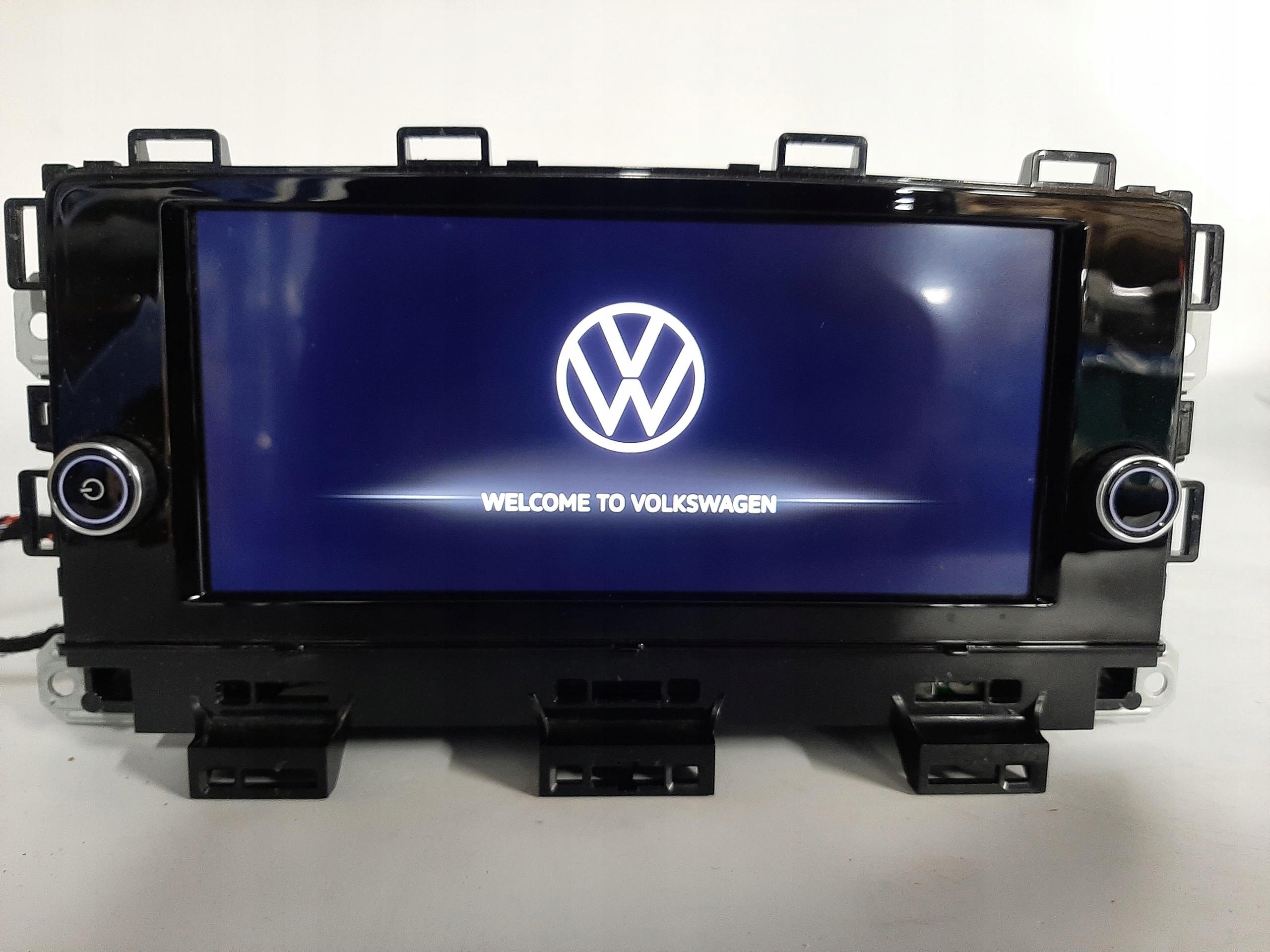 VW GOLF VIII RADIO MEDIA NAVI WYŚWIETLACZ EKRAN 5H0035869A