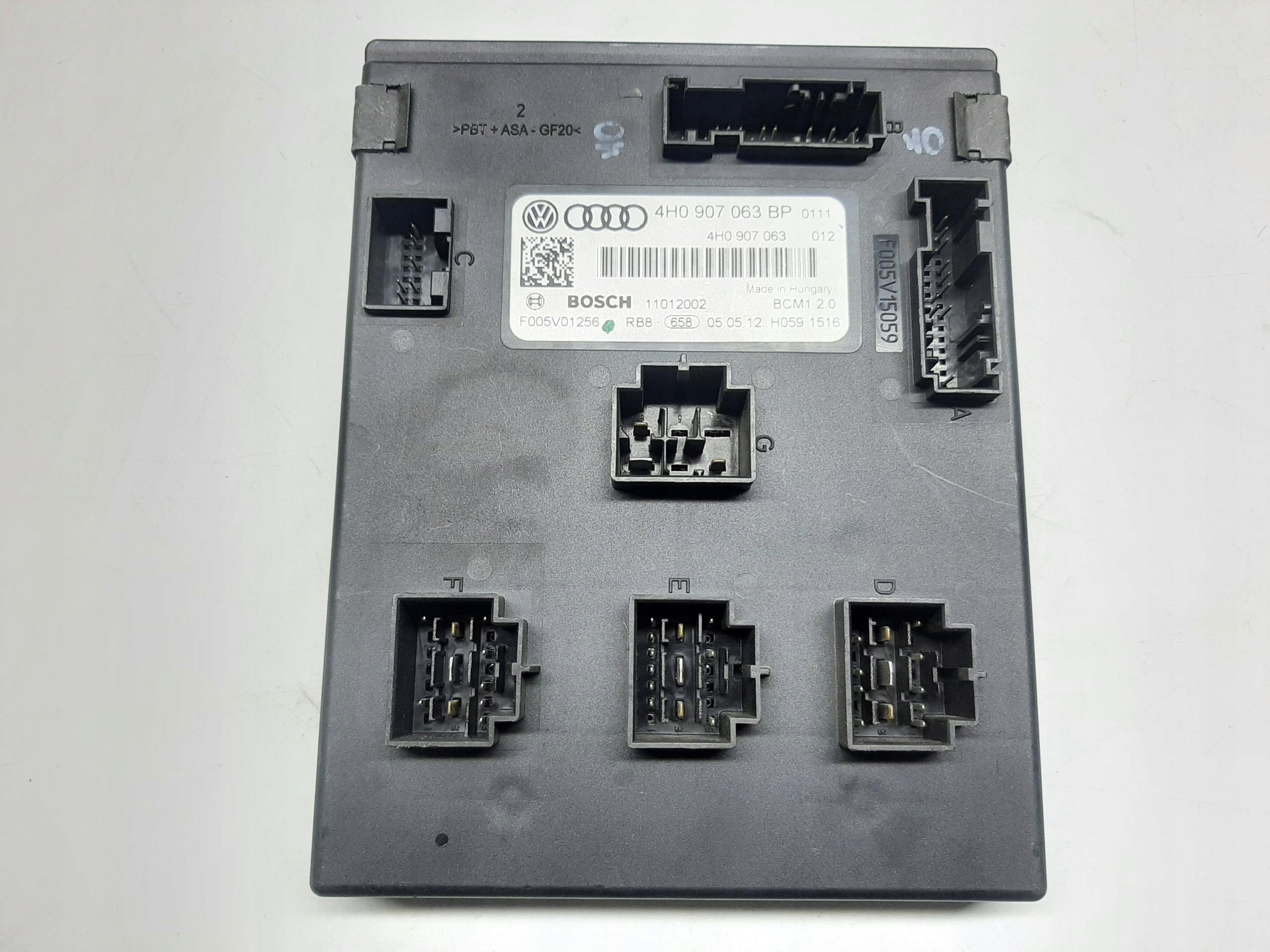 AUDI A8 D4 2011- MODUŁ KOMFORTU STEROWNIK BCM 4H0907063BP