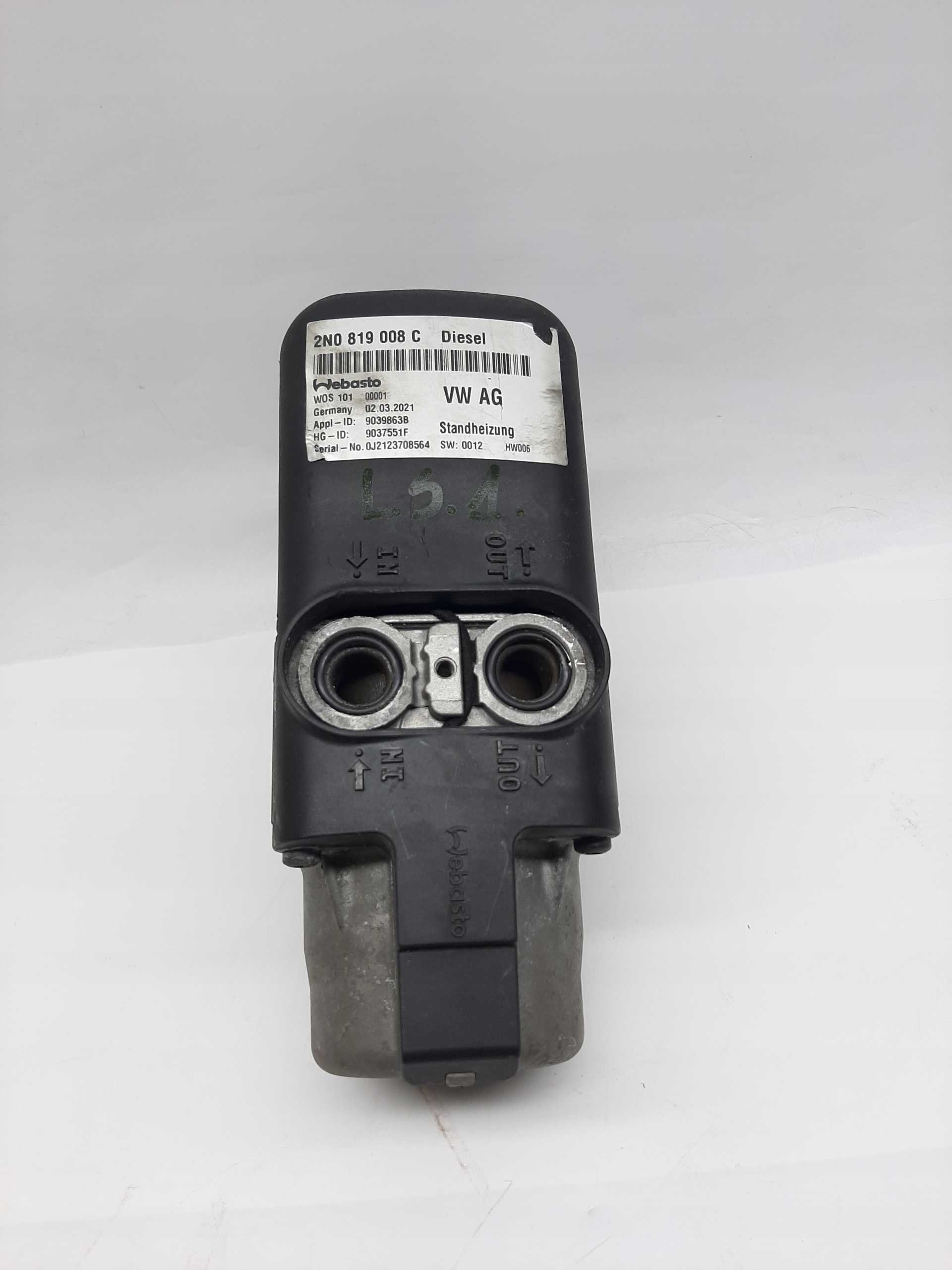 VW CRAFTER MAN TGE WEBASTO OGRZEWANIE POSTOJOWE 2N0819008C