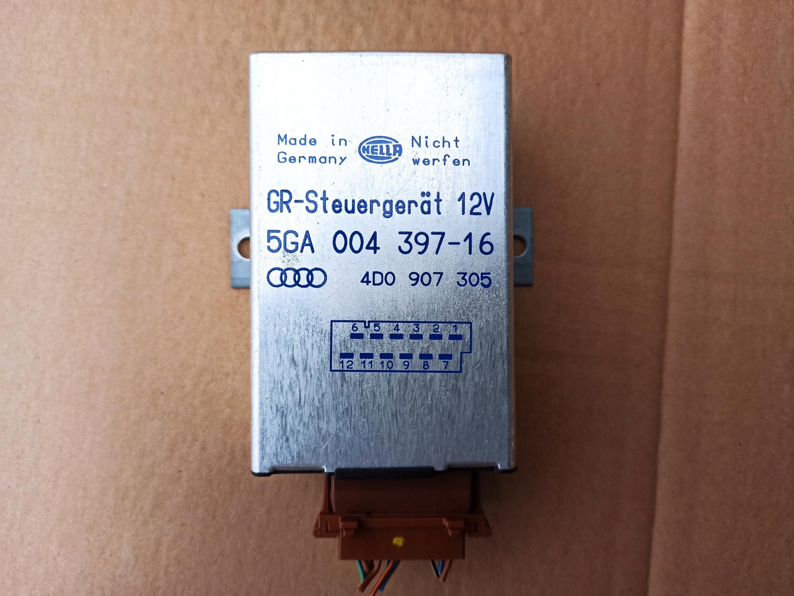 AUDI A6 C5 1997- MODUŁ STEROWNIK TEMPOMATU 4D0907305 5GA004397-16