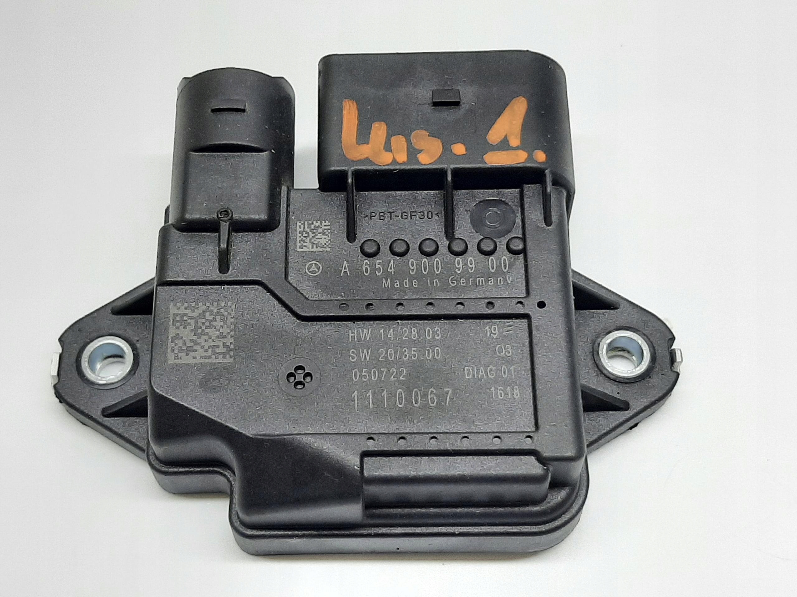 MERCEDES W213 W247 W253 W177 MODUŁ PRZEKAŹNIK ŚWIEC ŻAROWYCH A6549009900