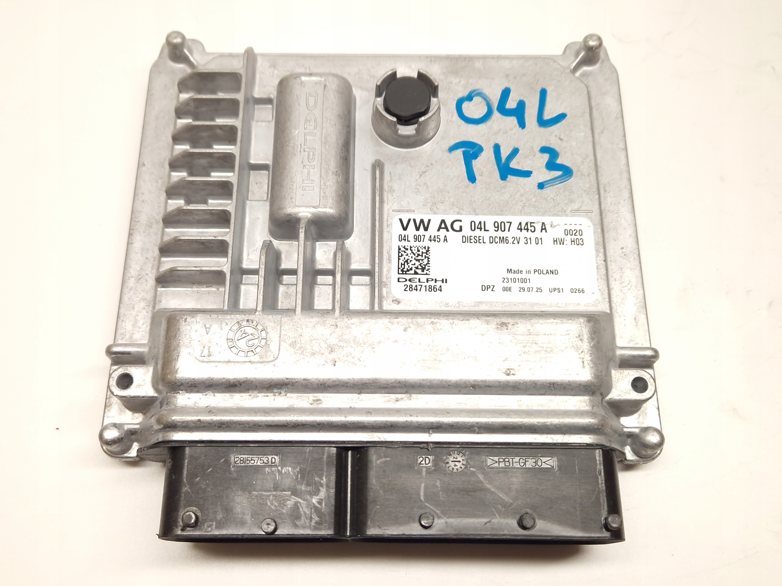 VW VOLKSWAGEN T6 STEROWNIK SILNIKA ECU 04L907445A moduł komputer
