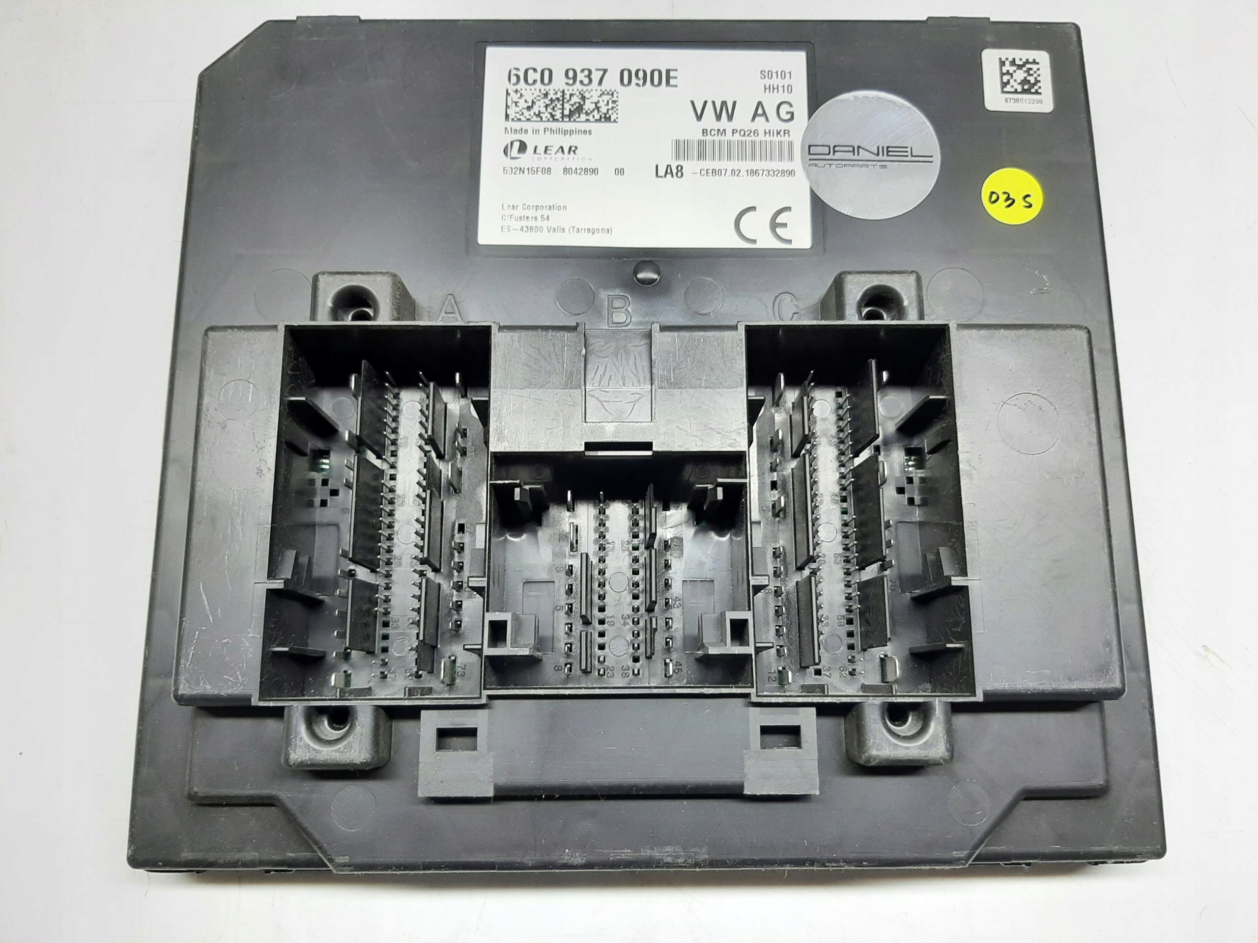 SEAT IBIZA IV LIFT 2015- MODUŁ BCM KOMFORTU 6C0937090E