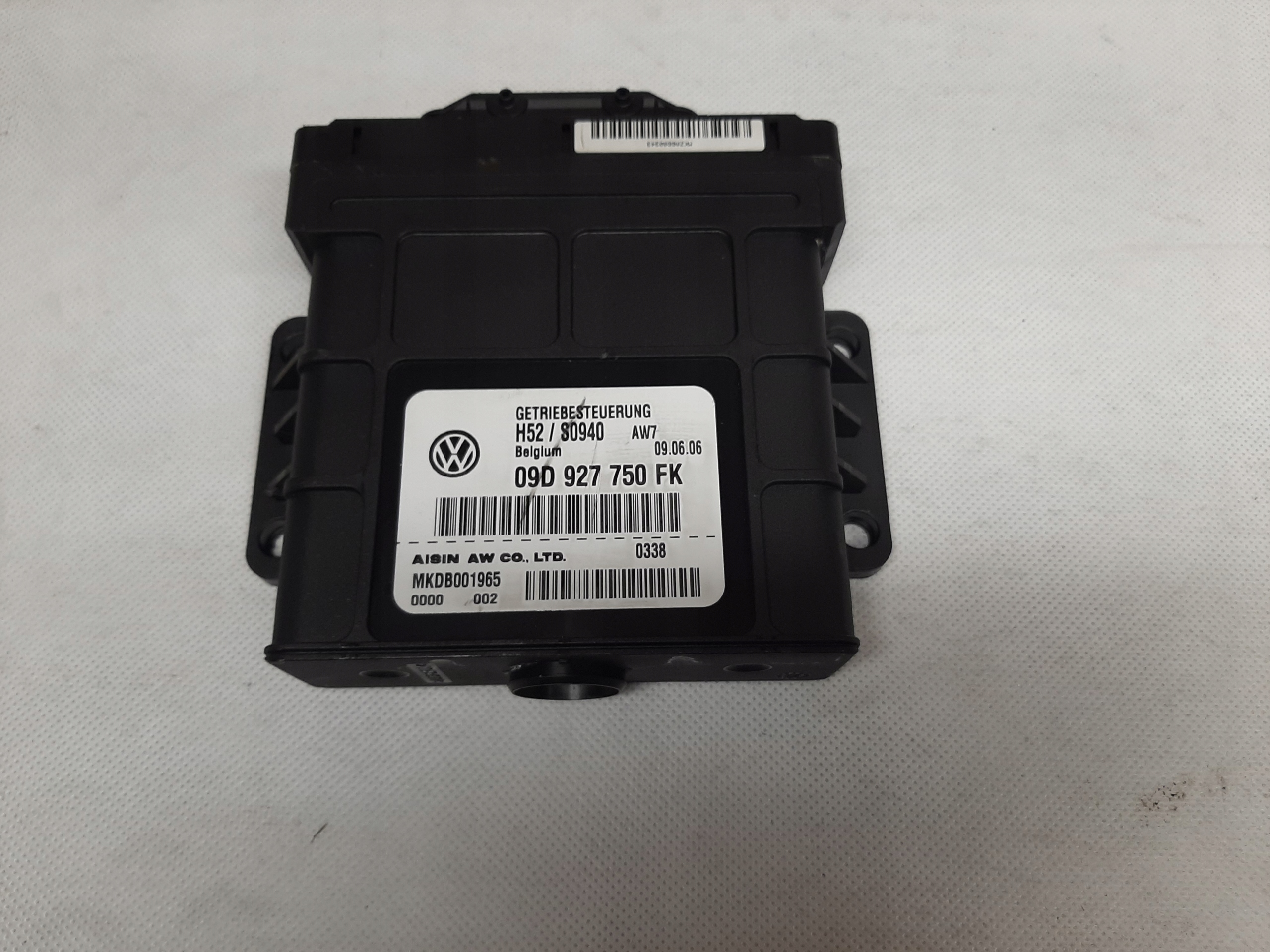 AUDI Q7 4L STEROWNIK SKRZYNI AUTOMATYCZNEJ HXG 09D927750FK