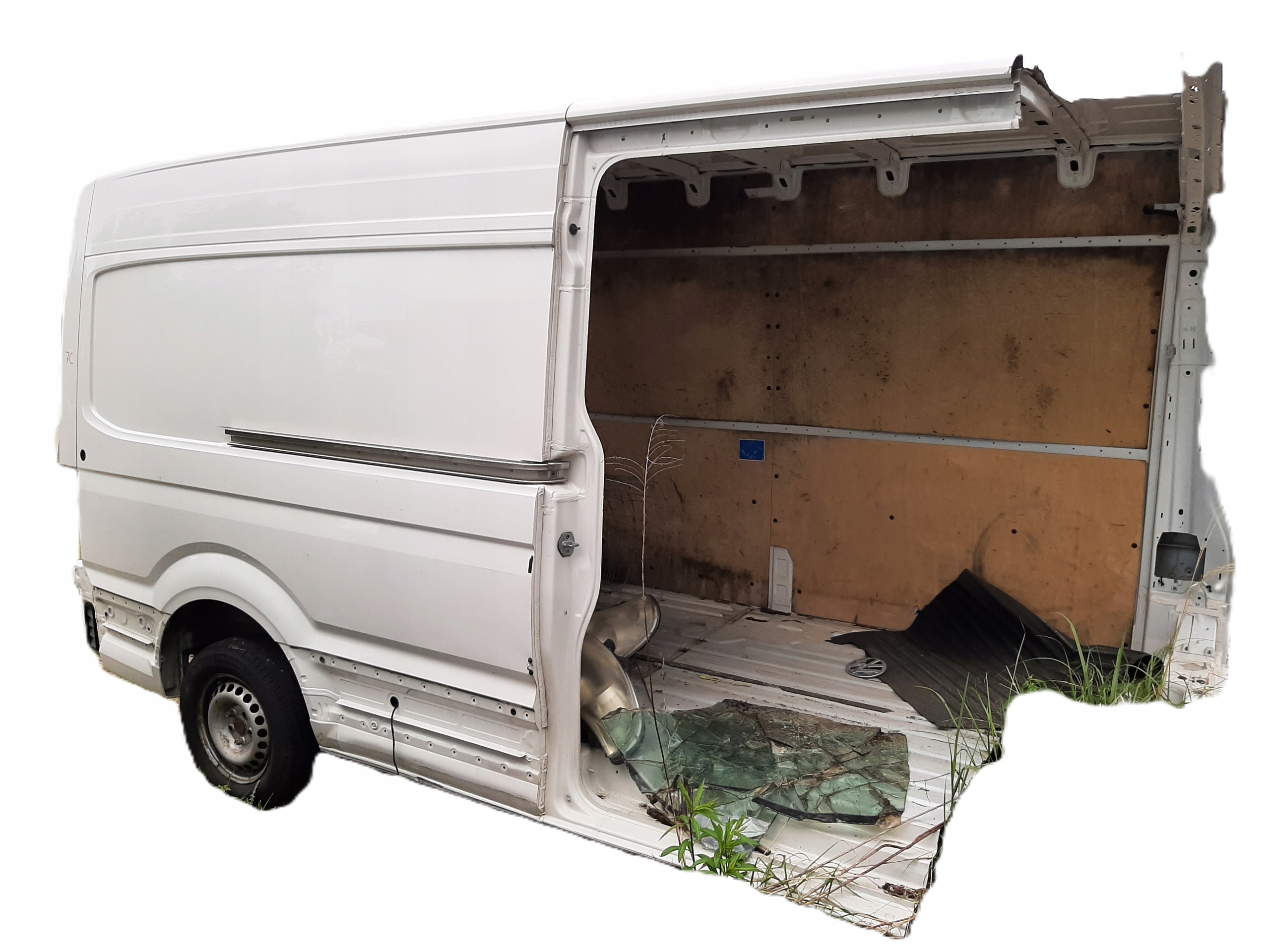VW CRAFTER MAN TGE BOK KAROSERIA BŁOTNIK POSZYCIE PRAWY PRAWA TYŁ TYLNE