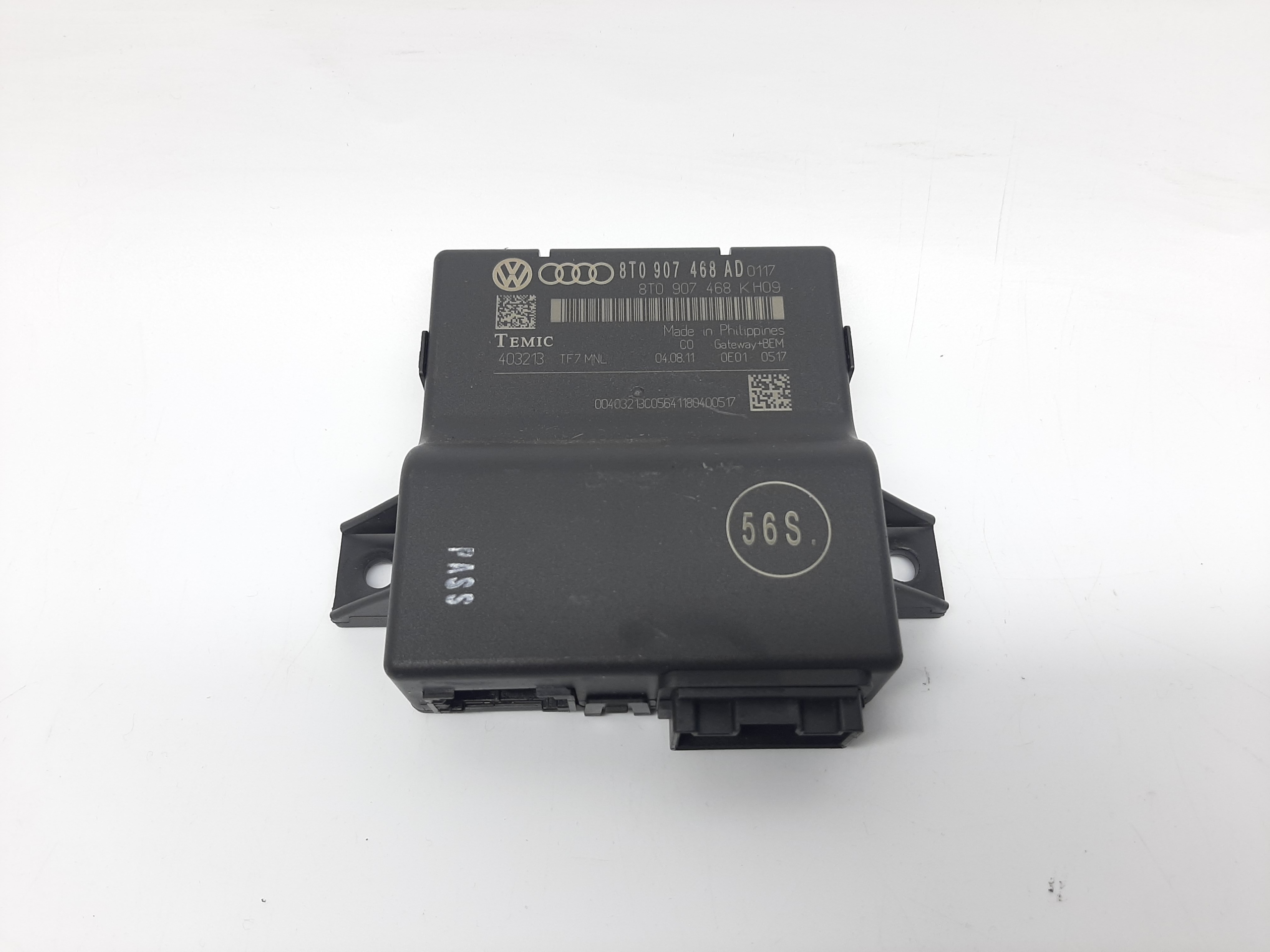 AUDI A4 B8 2007- MODUŁ STEROWNIK GATEWAY ''TEMIC'' 8T0907468AD